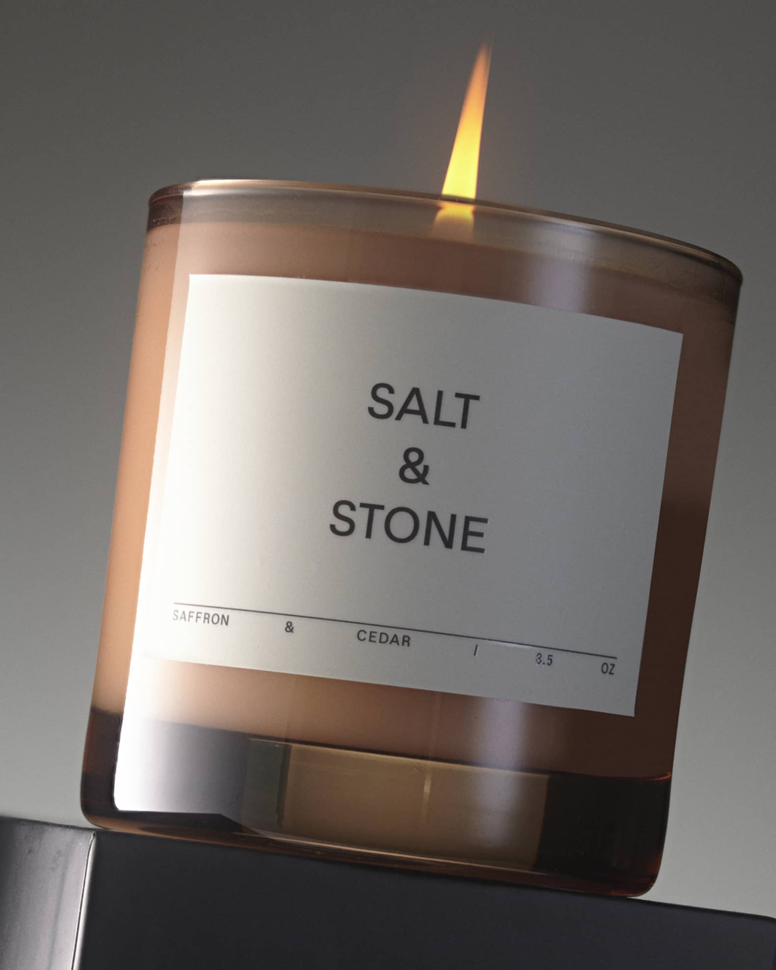 Salt & Stone Black Rose & Oud Candle Neiman Marcus