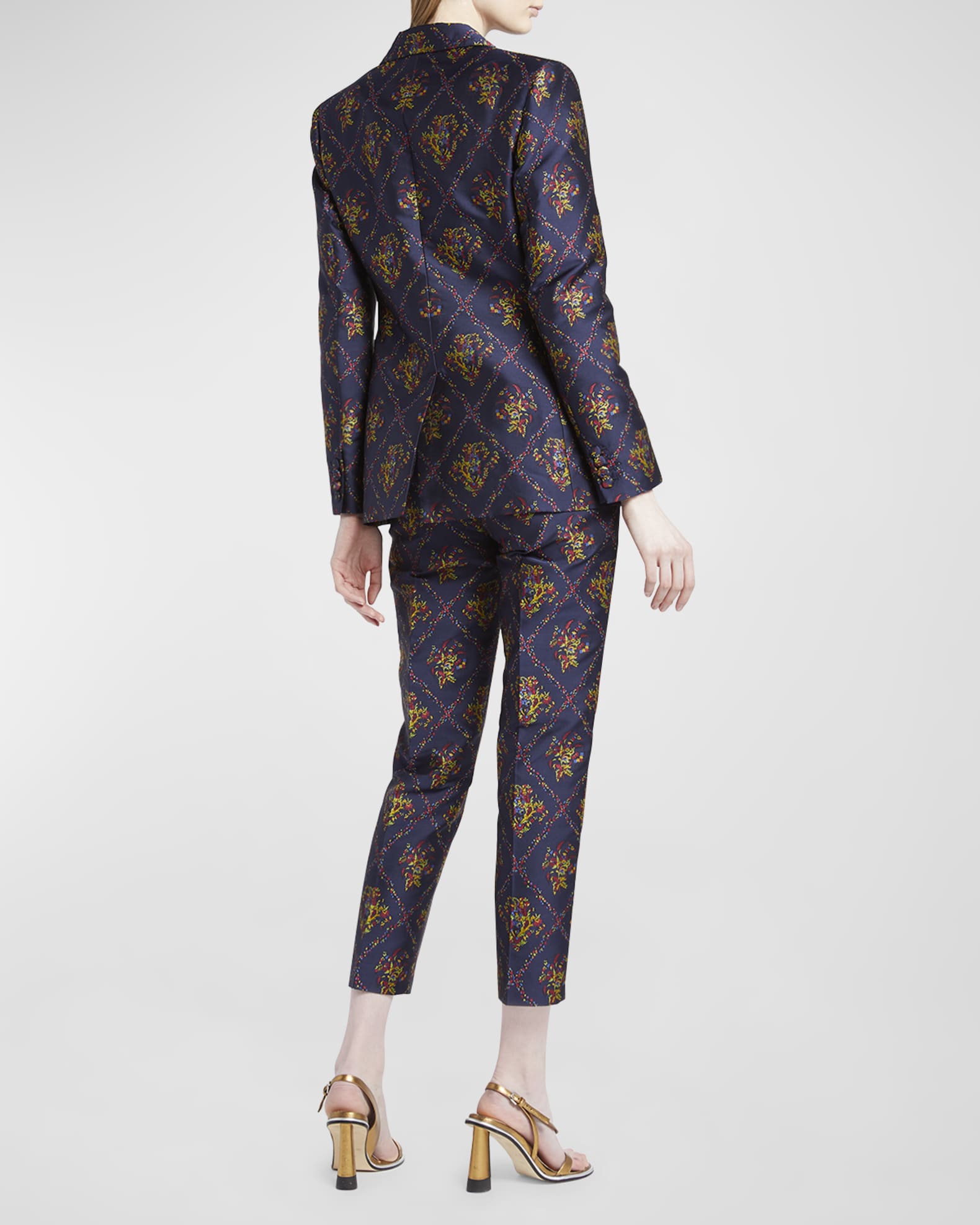 Jacquard suit womens online