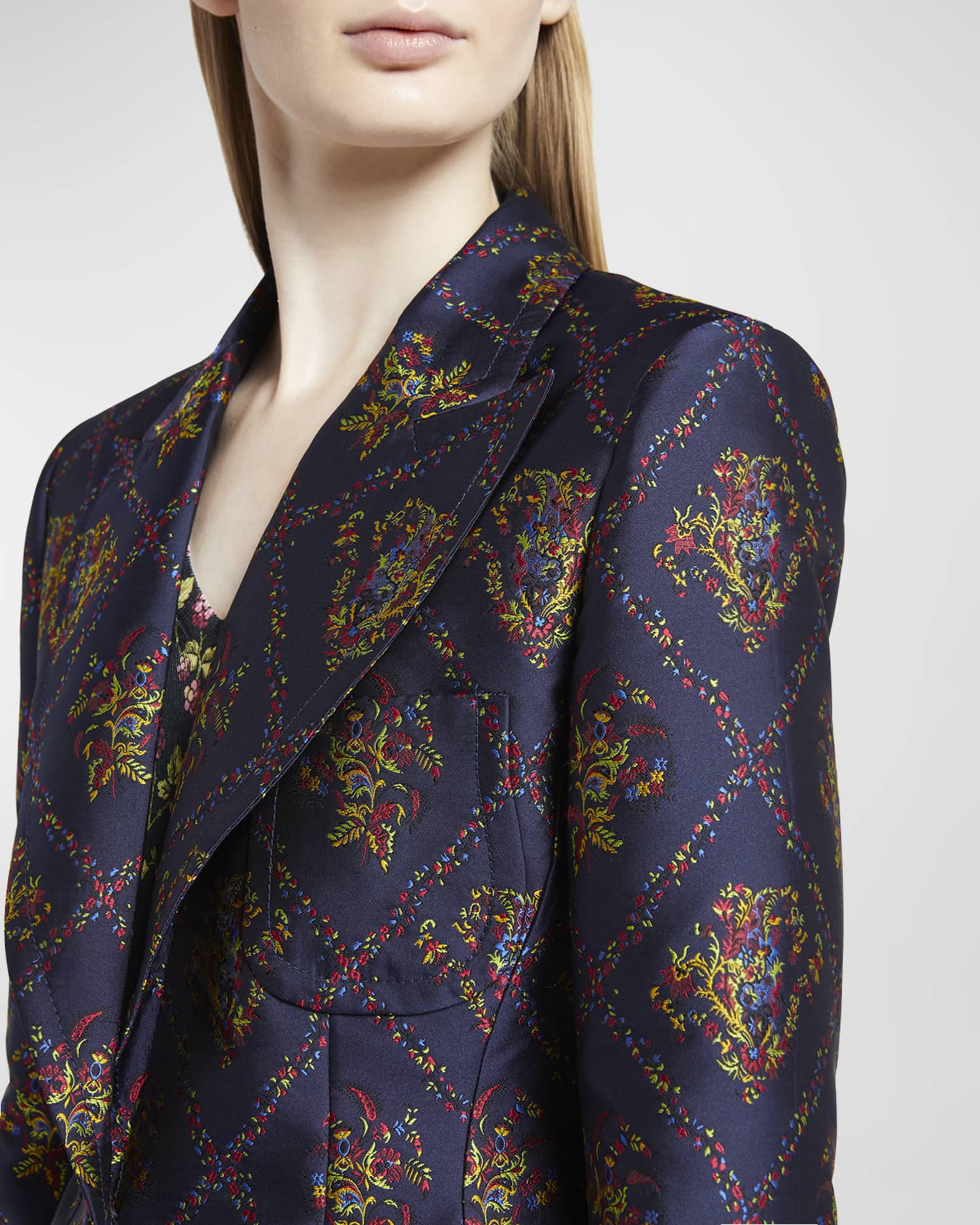 アウターその他 ETRO Woman Blazer Coral WRCA000999TJEB8 R0365 ETRO: Blazer woman - Coral | Etro blazer WRCA000999TJEB8