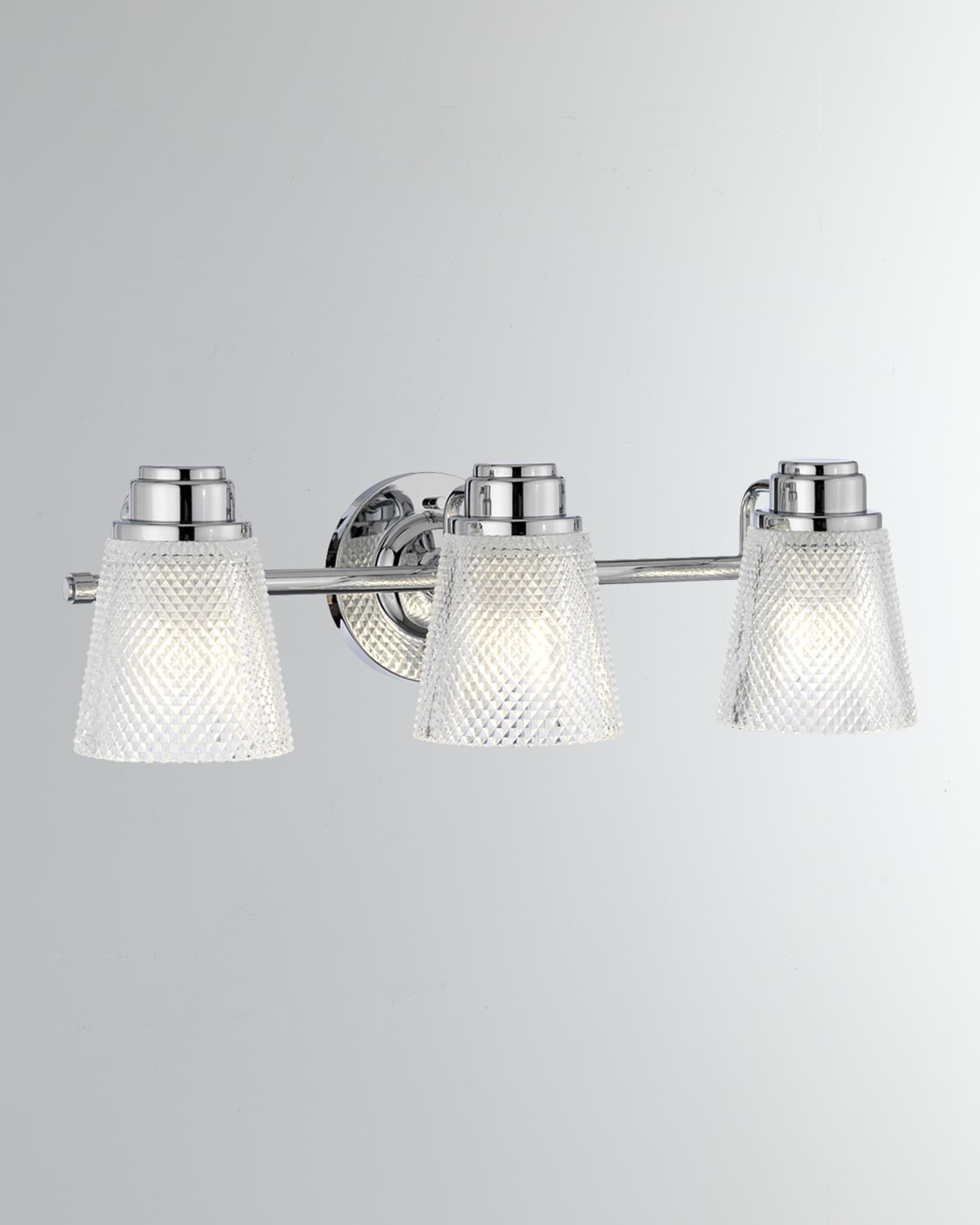 Hudson 3-Light Bath Light - 21.5" 0