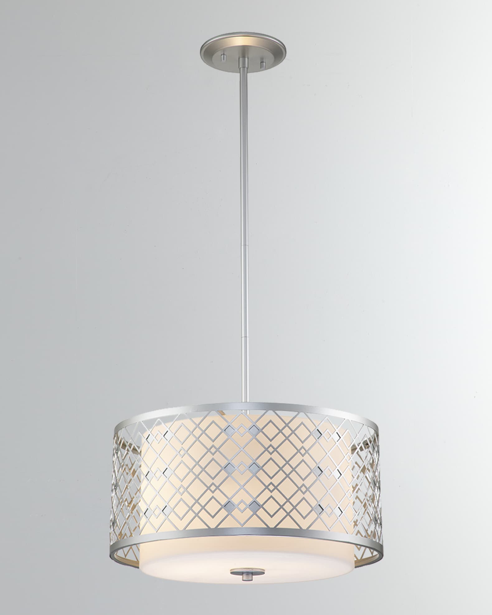 Ziggy Large Pendant Light in Lacquered Gold  0