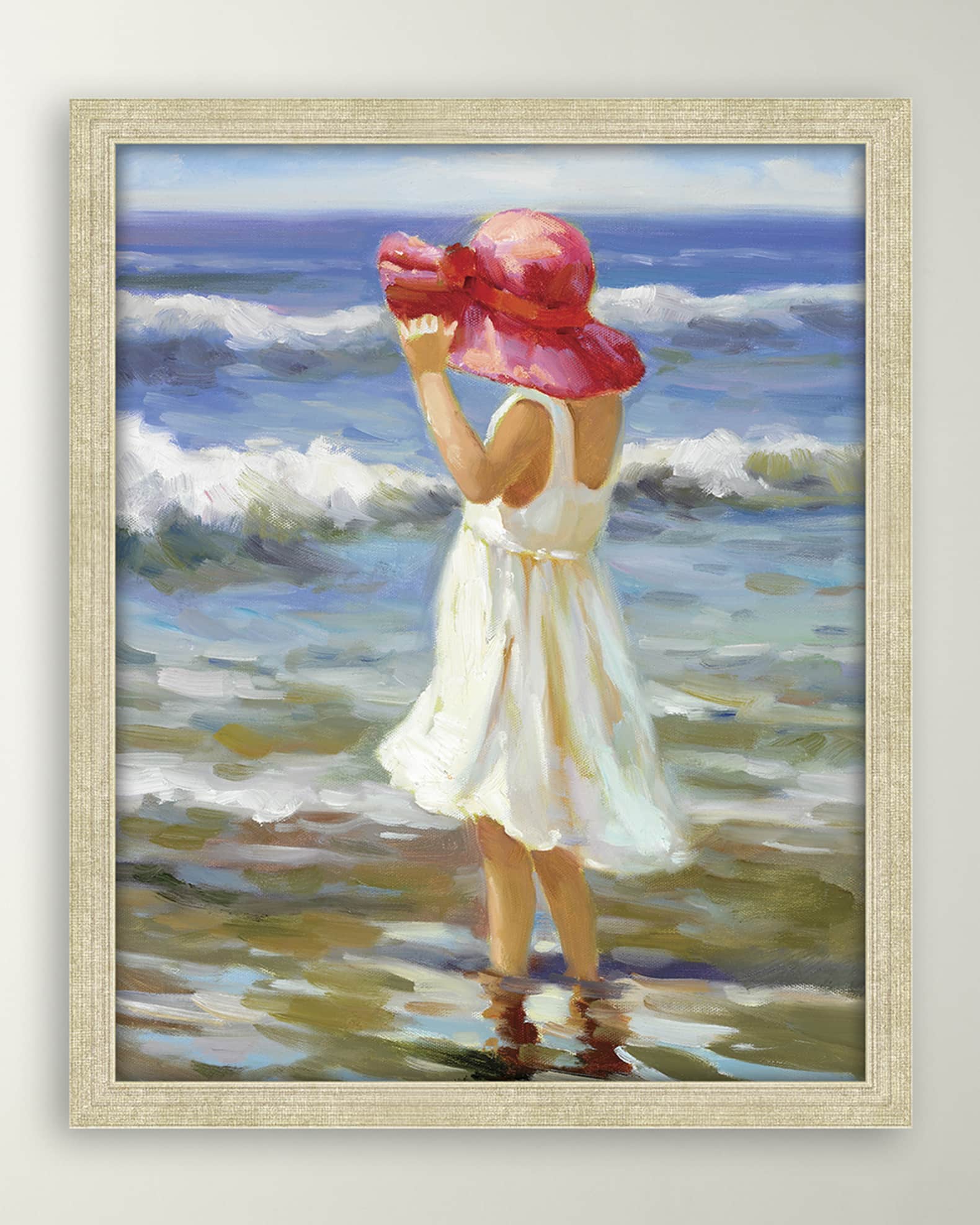 "Little Girl on Beach 2" Giclee  0