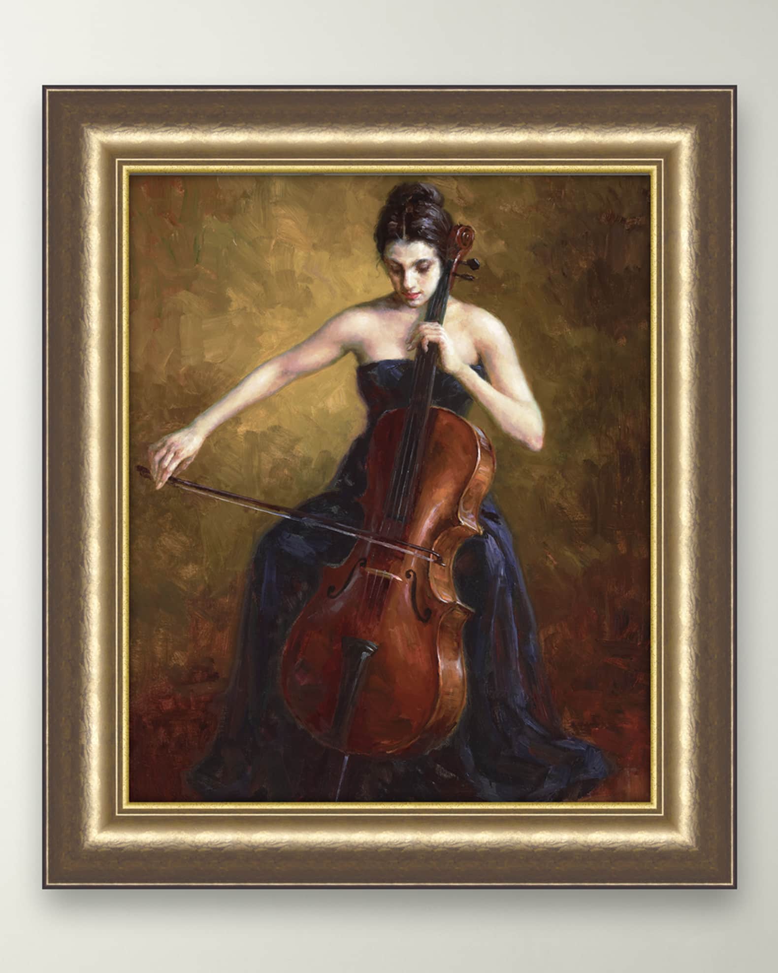 "Cello Woman" Giclee  0