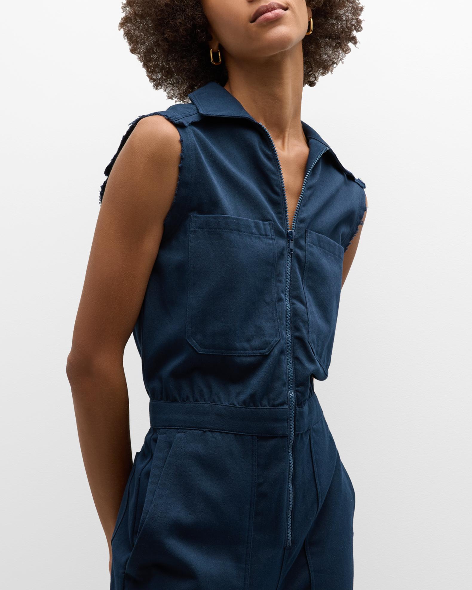 Rivet Utility Boss Patch Pocket Utility Jumpsuit | Neiman Marcus
