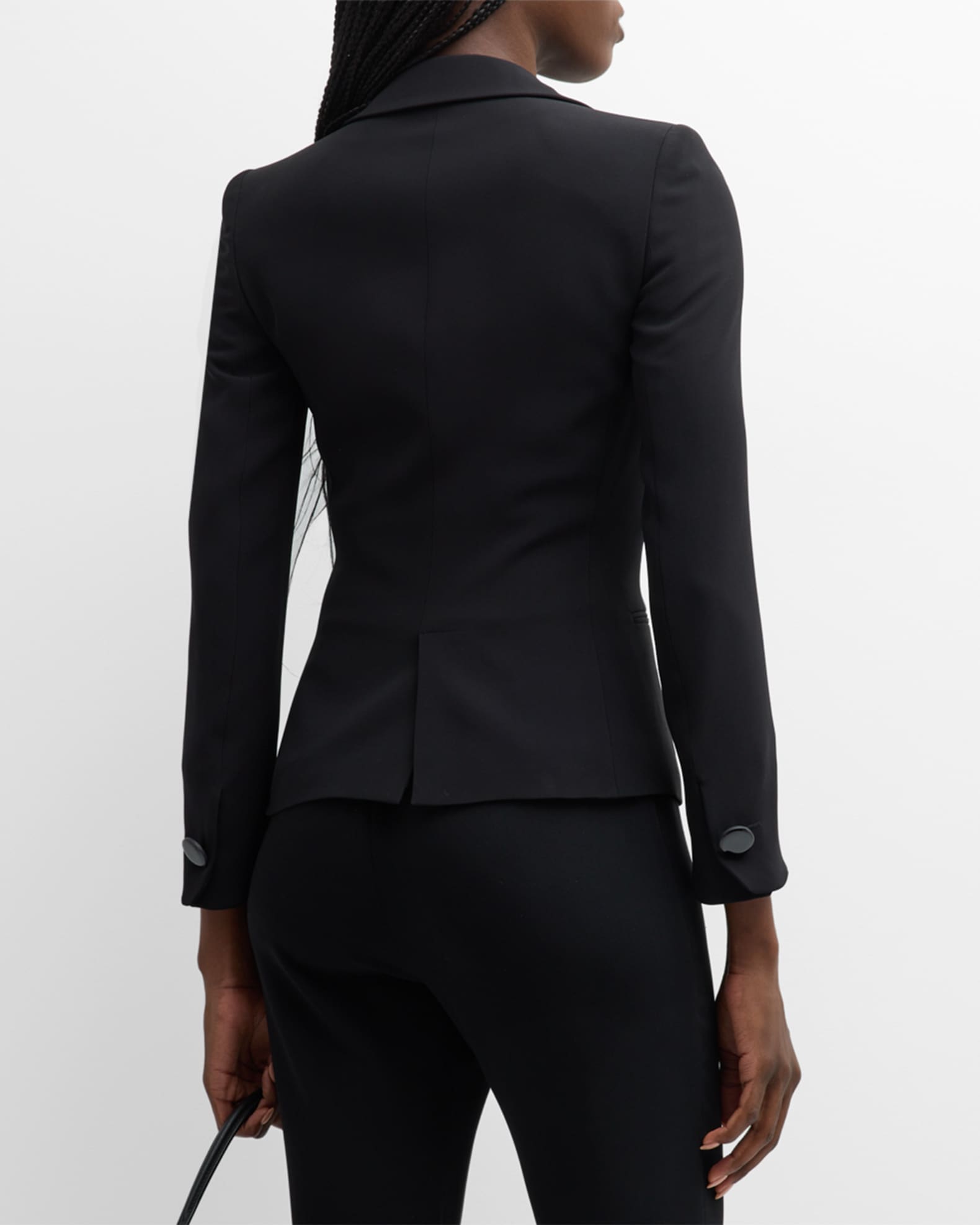 Suit Jacket Armani Tailored Suit Emporio Armani Black Two-Piece