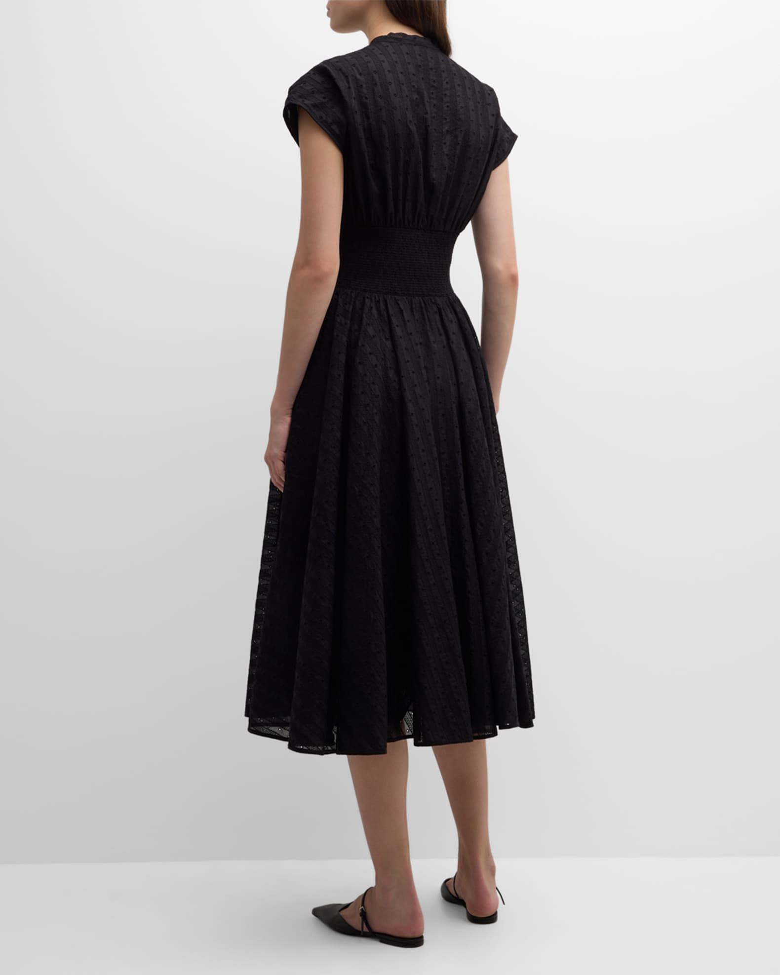 Tory Burch Cotton Eyelet Dress