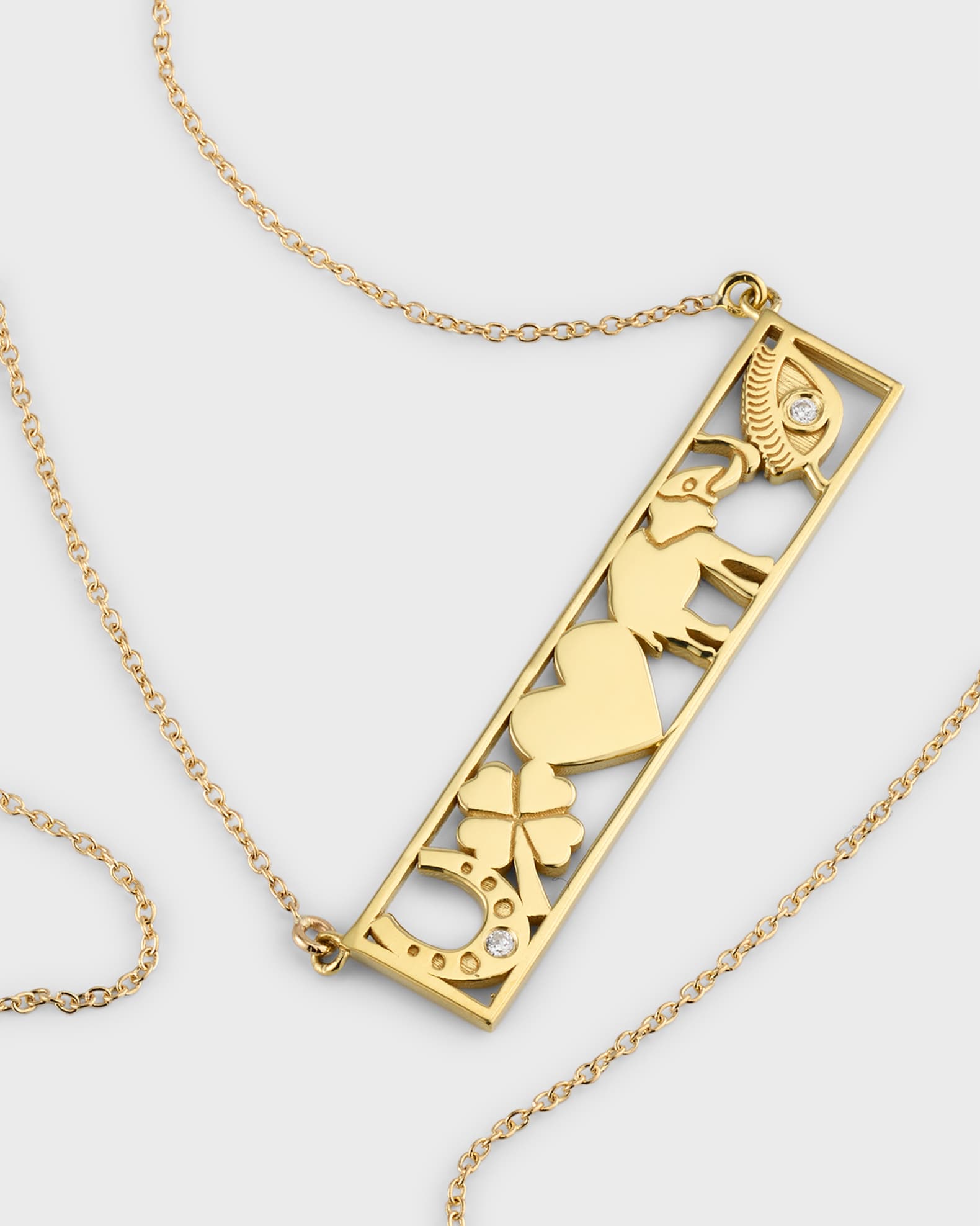 Jennifer meyer bar necklace shop