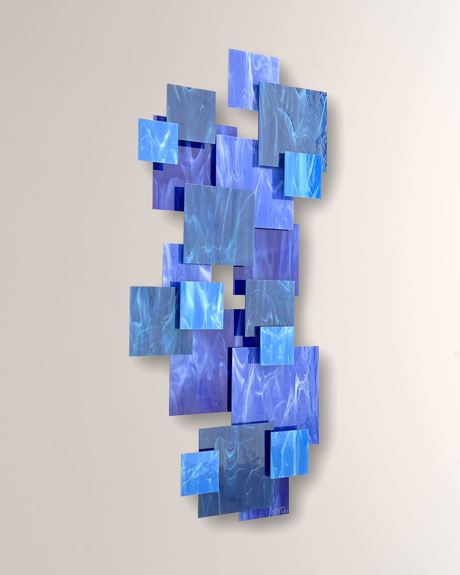 "Cascade" Wall Sculpture 1