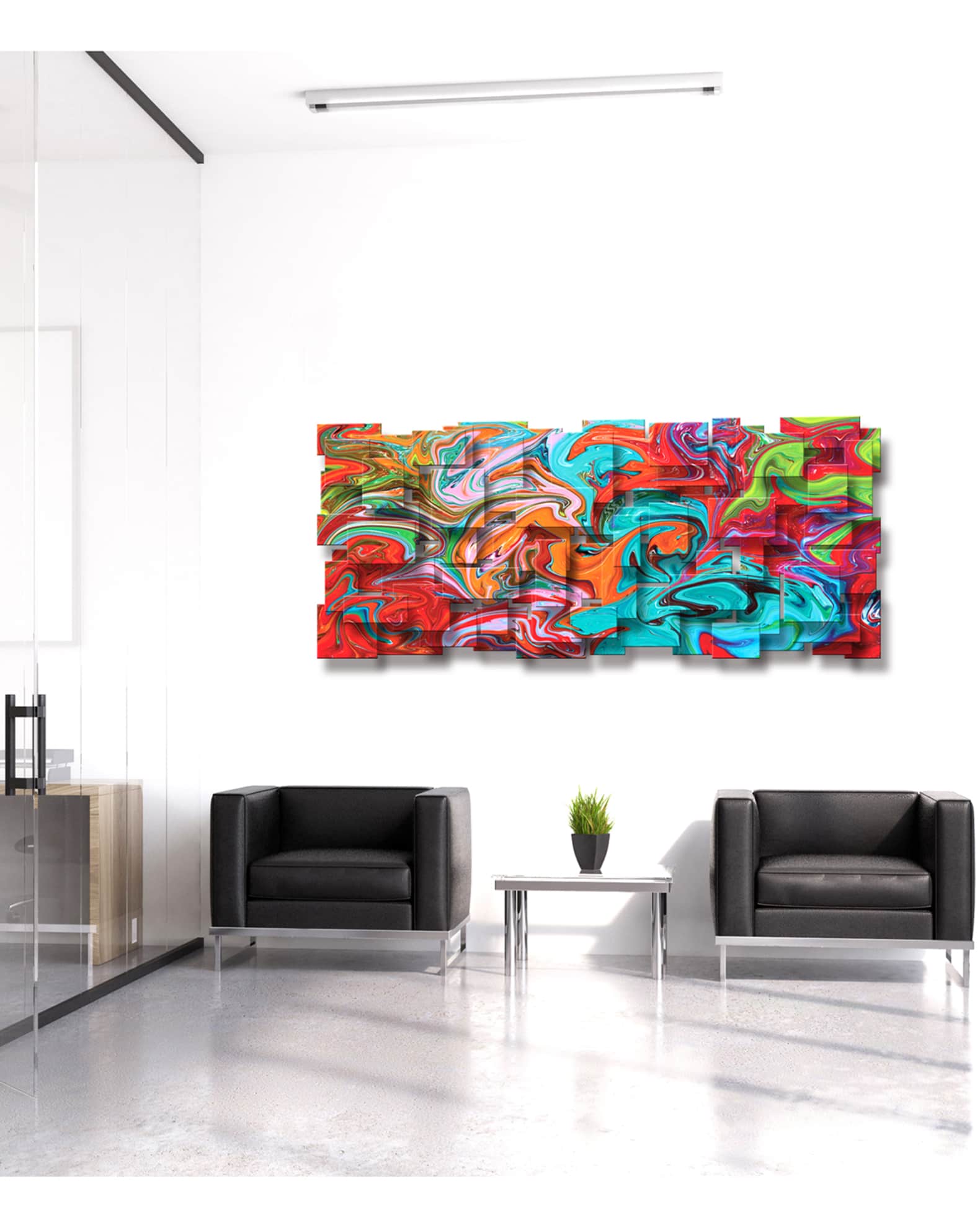 "Joy" Wall Sculpture 1
