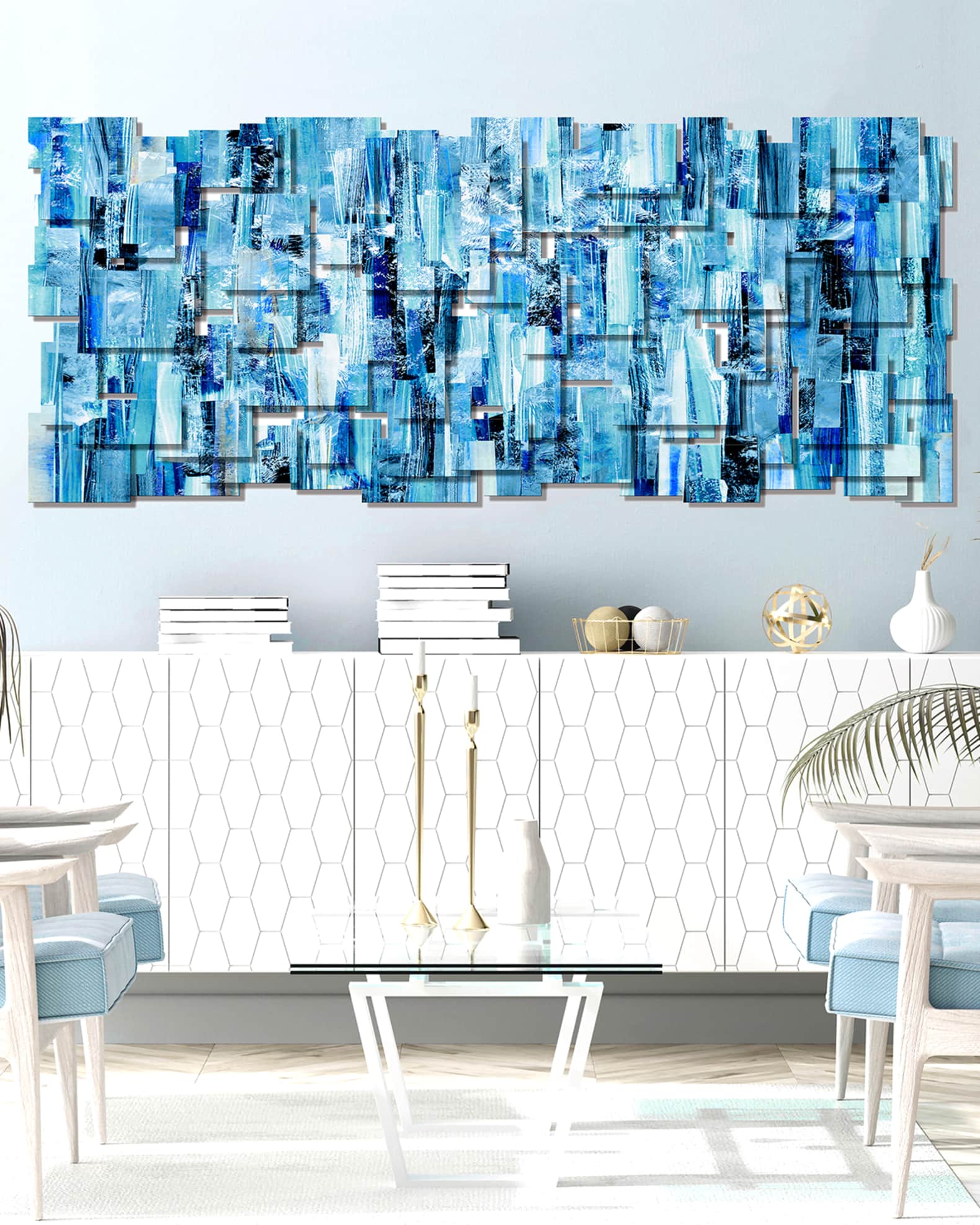 "Oceanic" Wall Sculpture 1