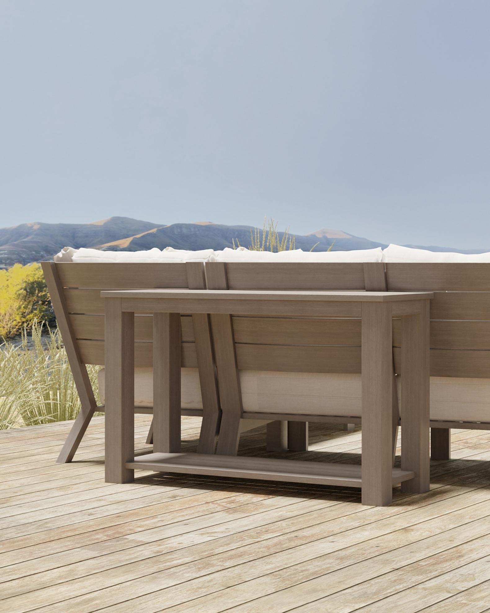 Sunset West Laguna Outdoor Sofa Table | Neiman Marcus