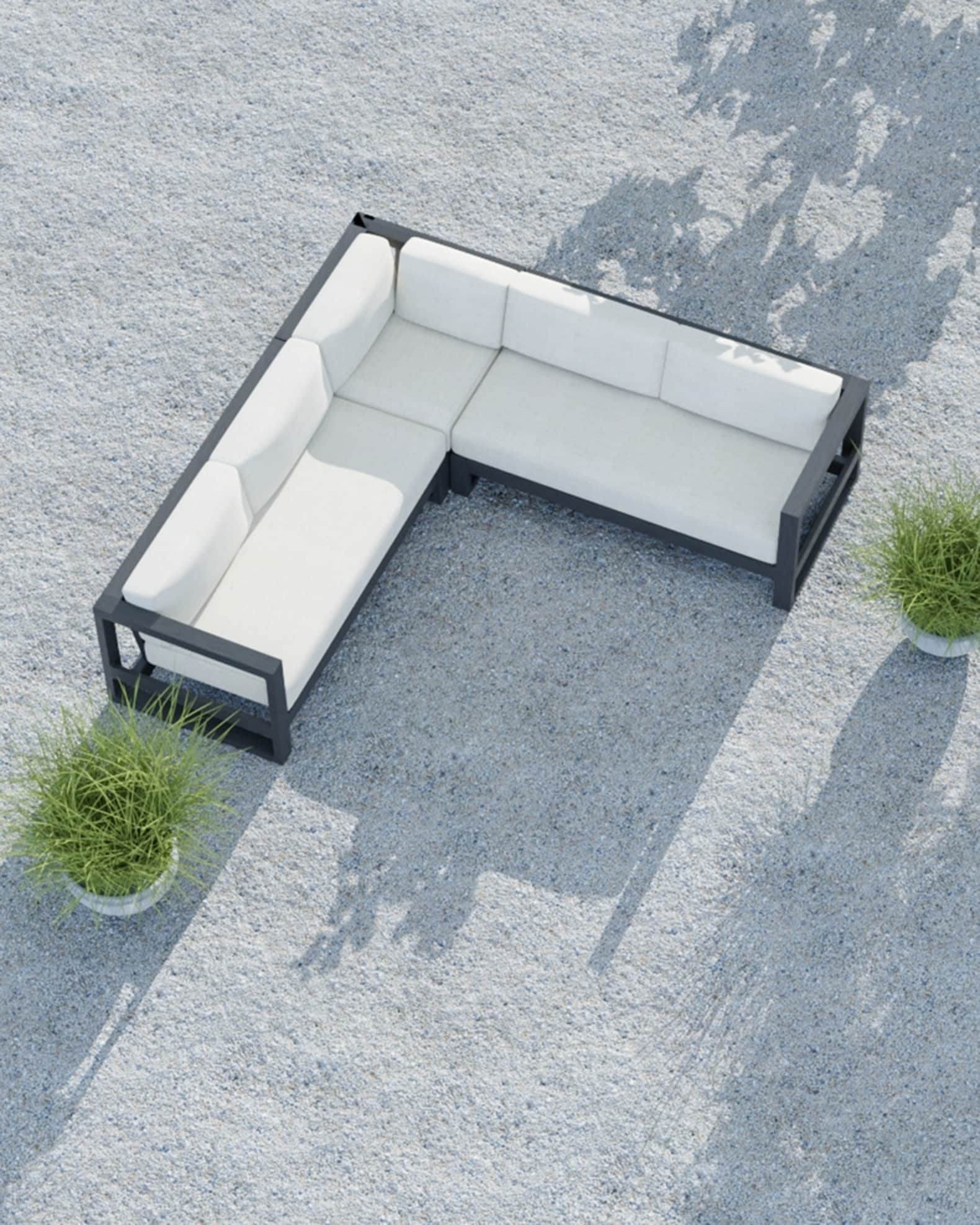 Sunset West Redondo Outdoor Sectional Neiman Marcus