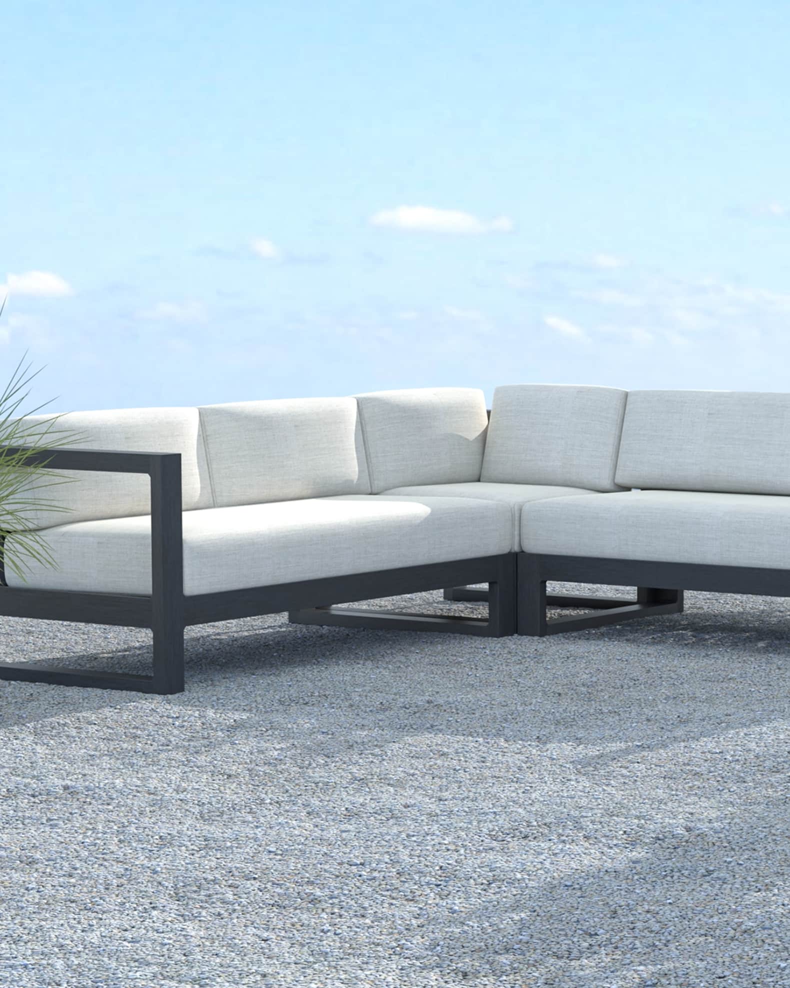 Sunset West Redondo Outdoor Sectional Neiman Marcus