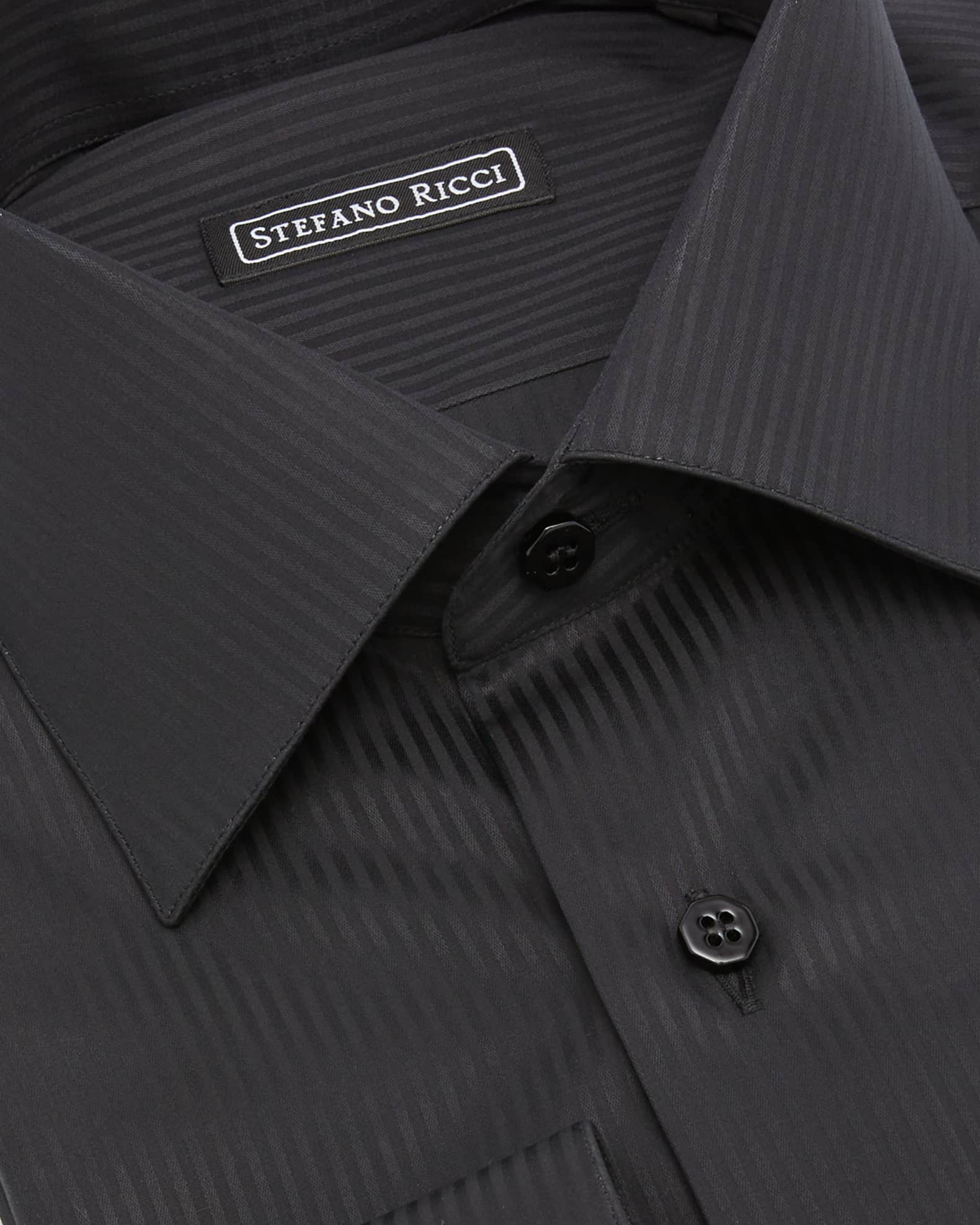 Men's Tonal Stripe Dress Shirt 1