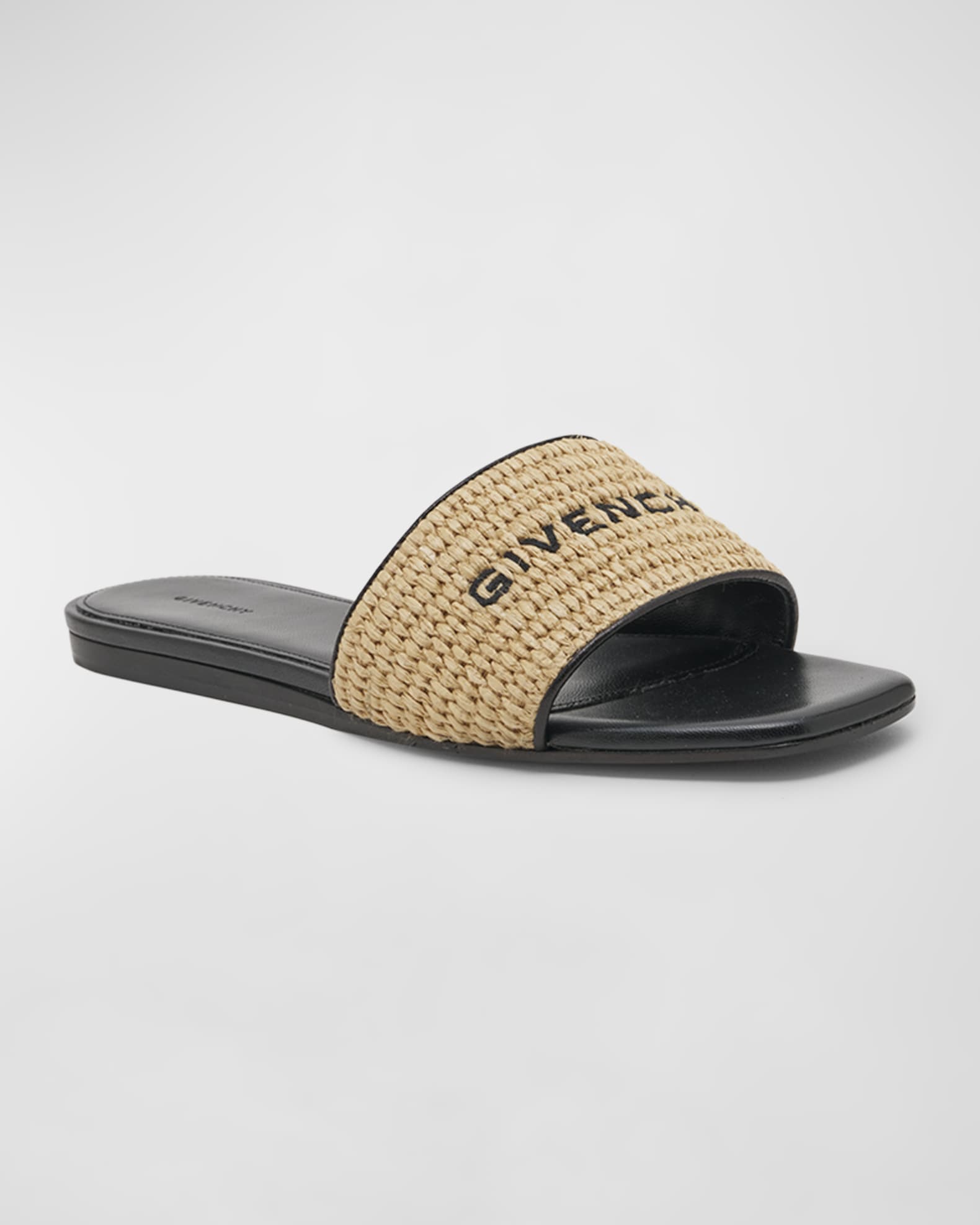 Givenchy 4G Logo Flat Sandals | Neiman Marcus