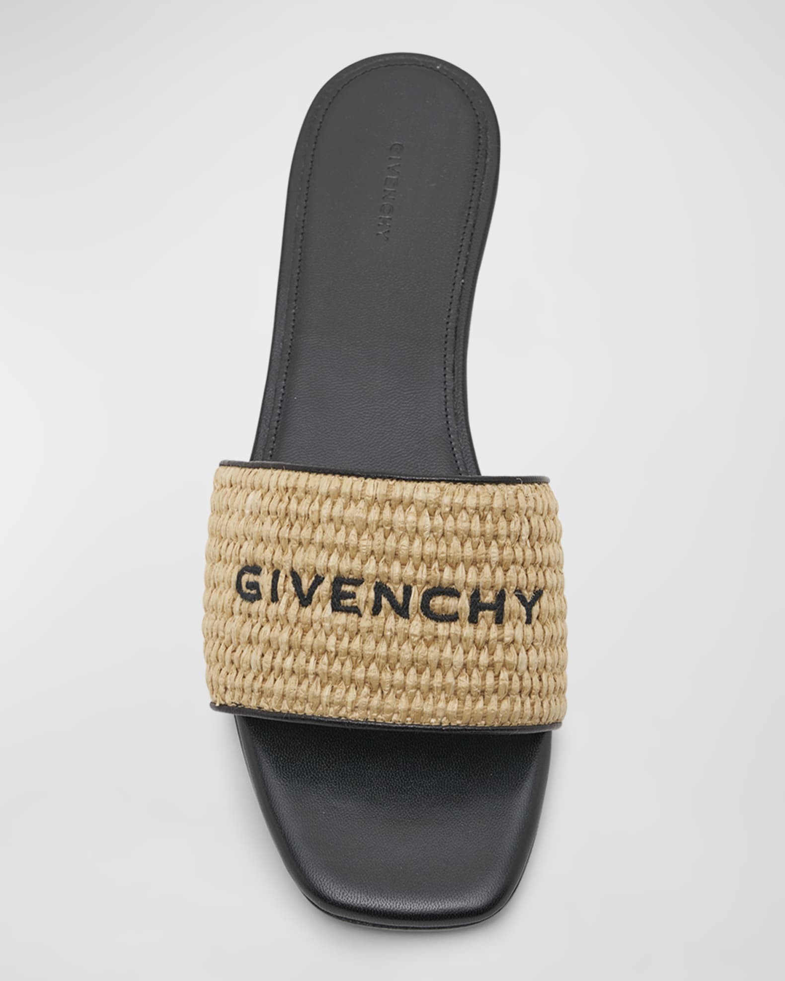 Givenchy 4G Logo Flat Sandals | Neiman Marcus