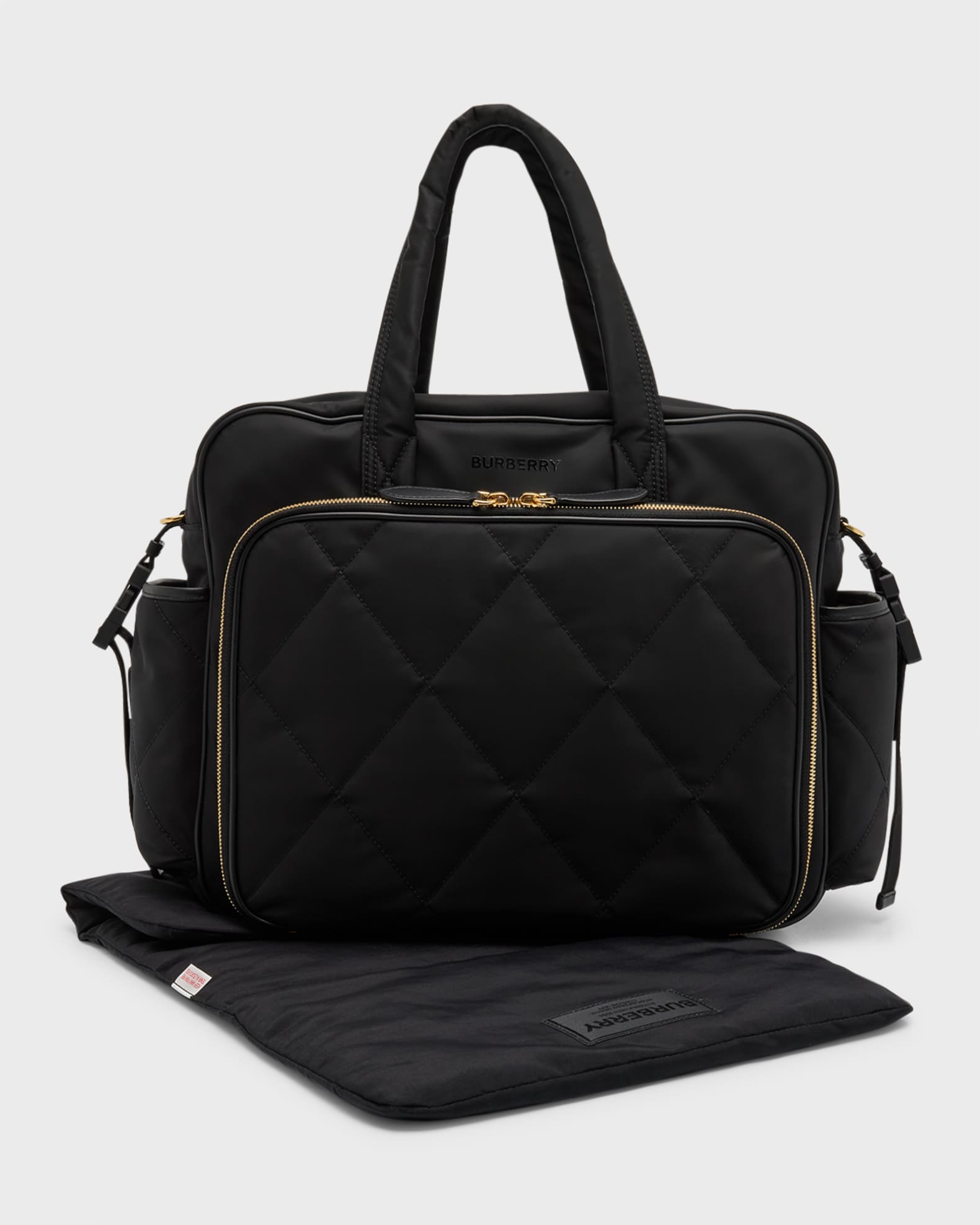 Burberry diaper bag sale deals