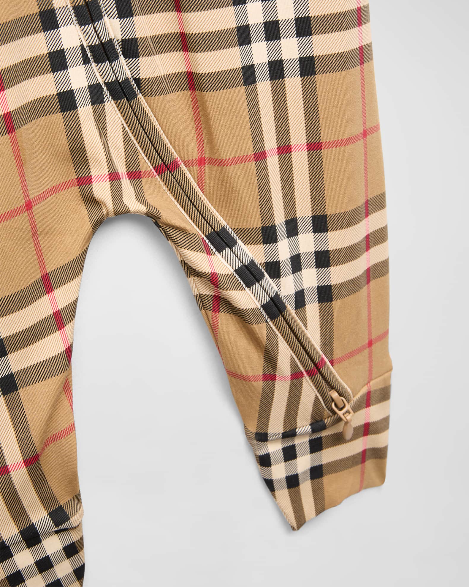 Burberry Beige Check Romper Gift Set