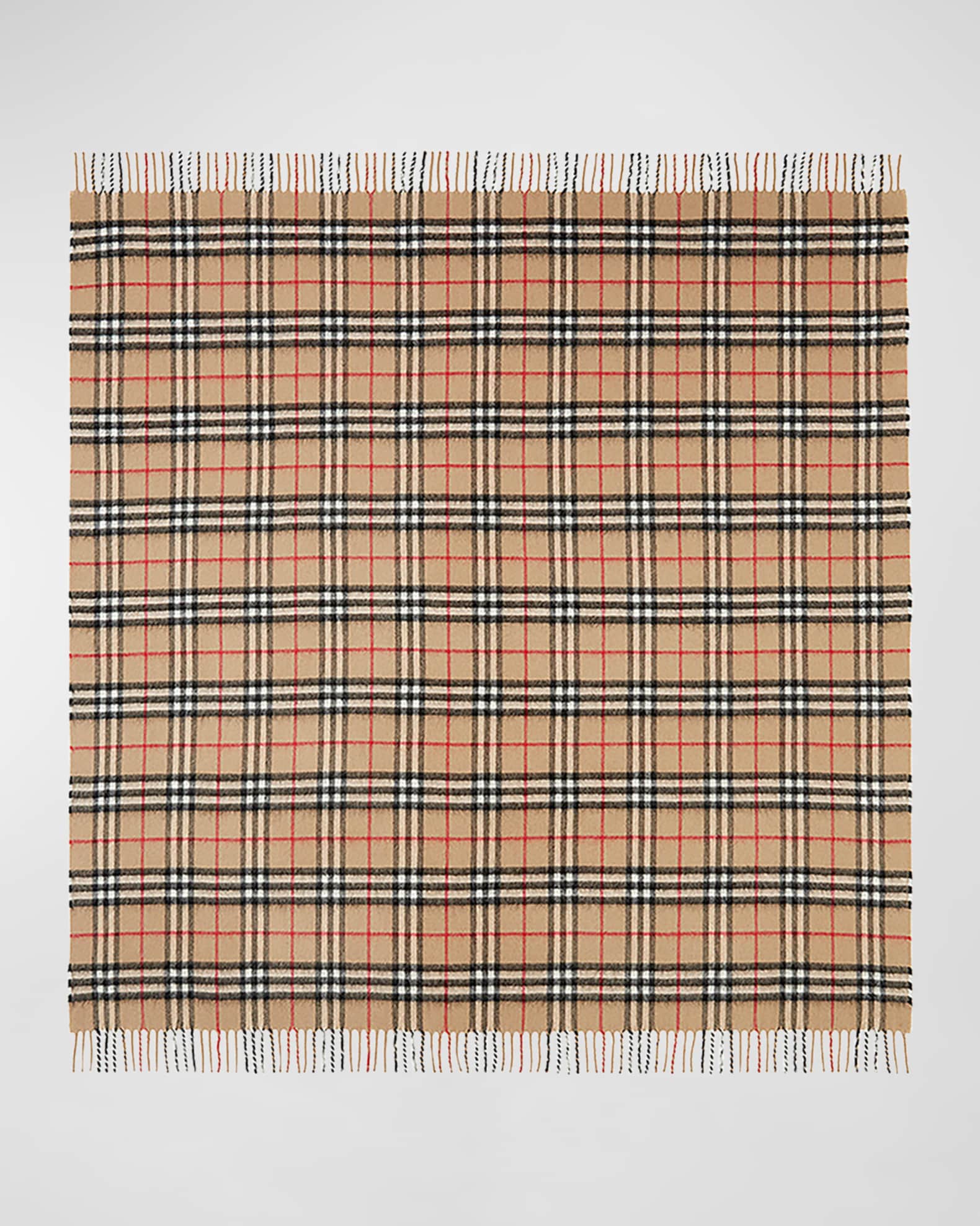 Burberry cashmere blanket discount