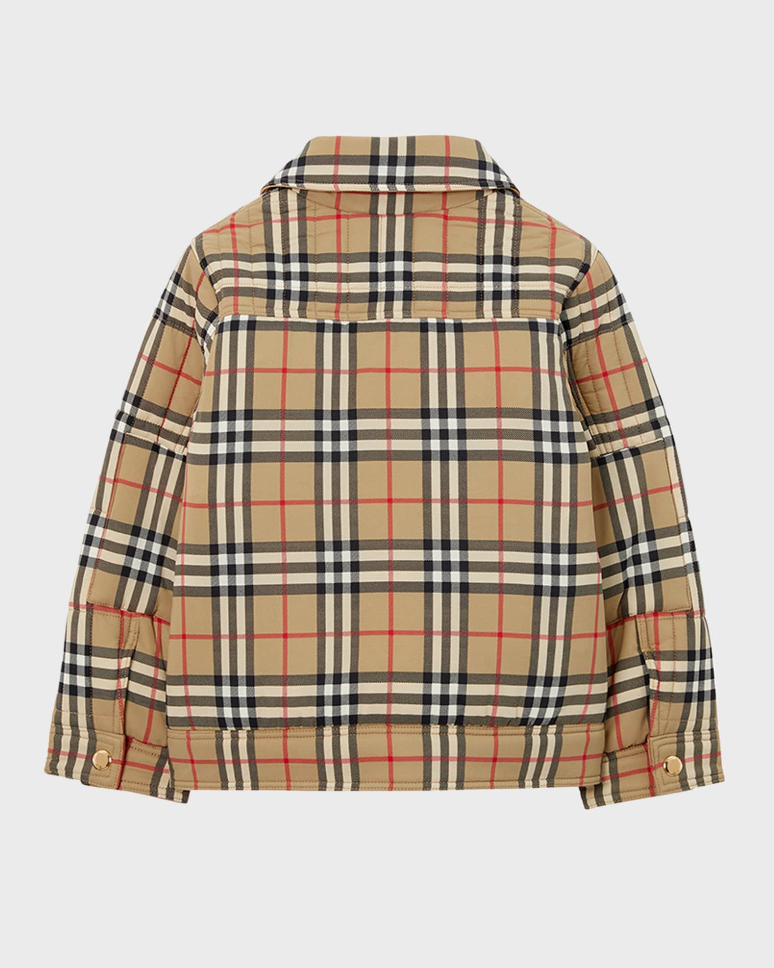 Burberry print jacket top