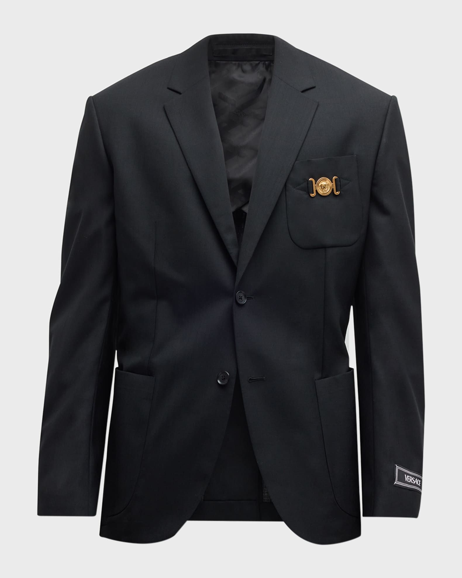 Men s Medusa Canvas Suit Jacket