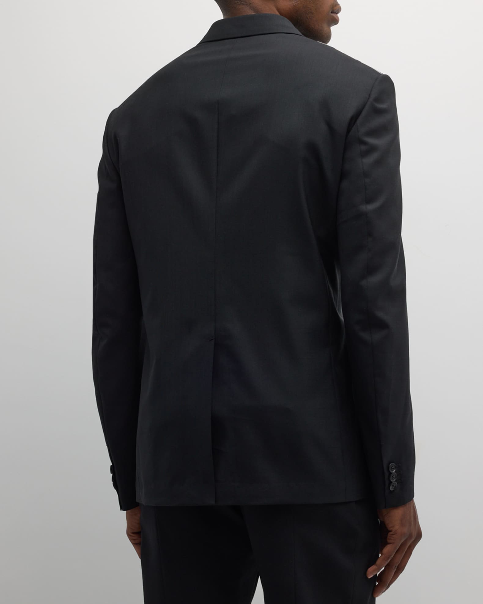 Versace Men's Medusa Canvas Suit Jacket | Neiman Marcus