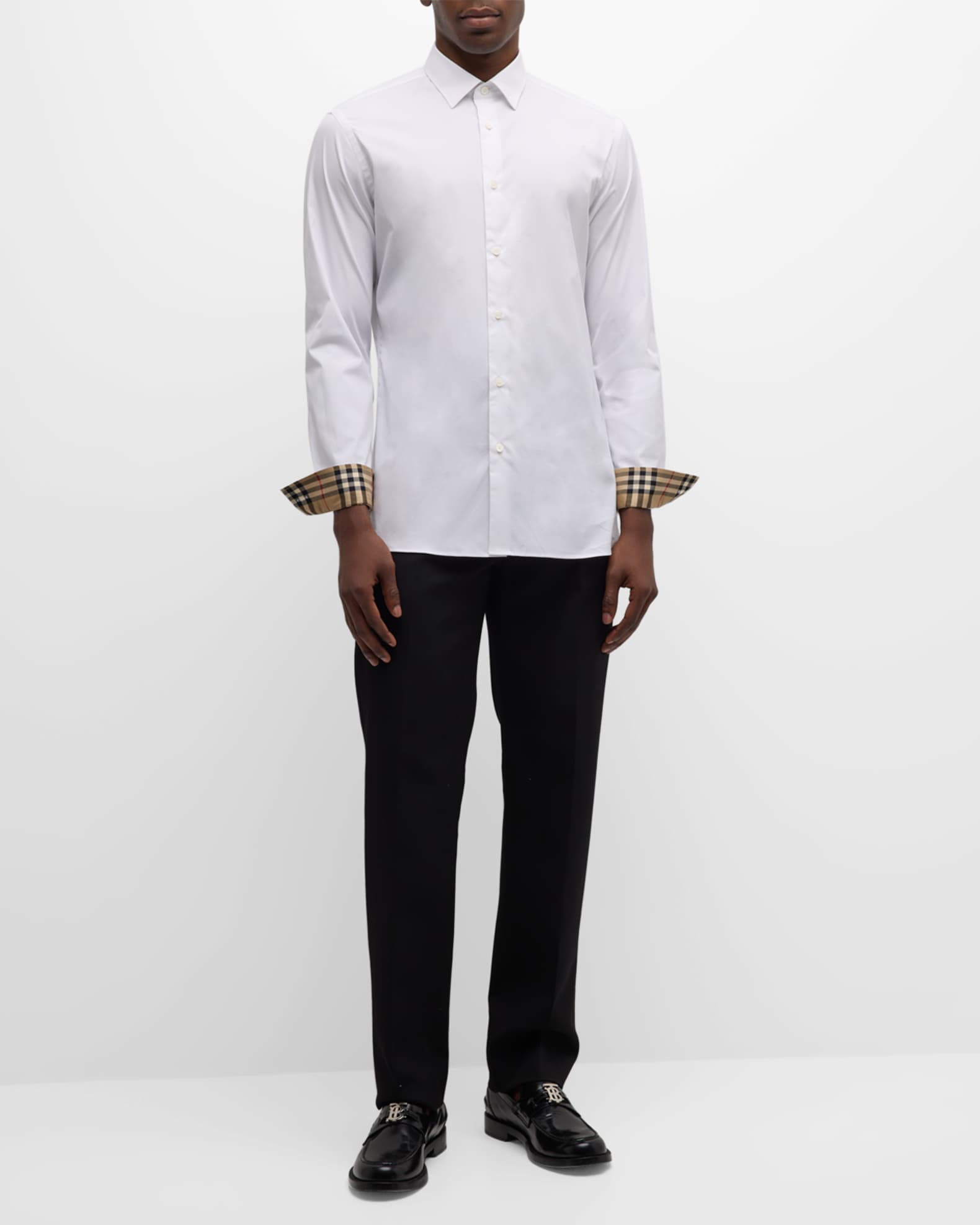 Burberry Men's Sherfield Sport Shirt | Neiman Marcus