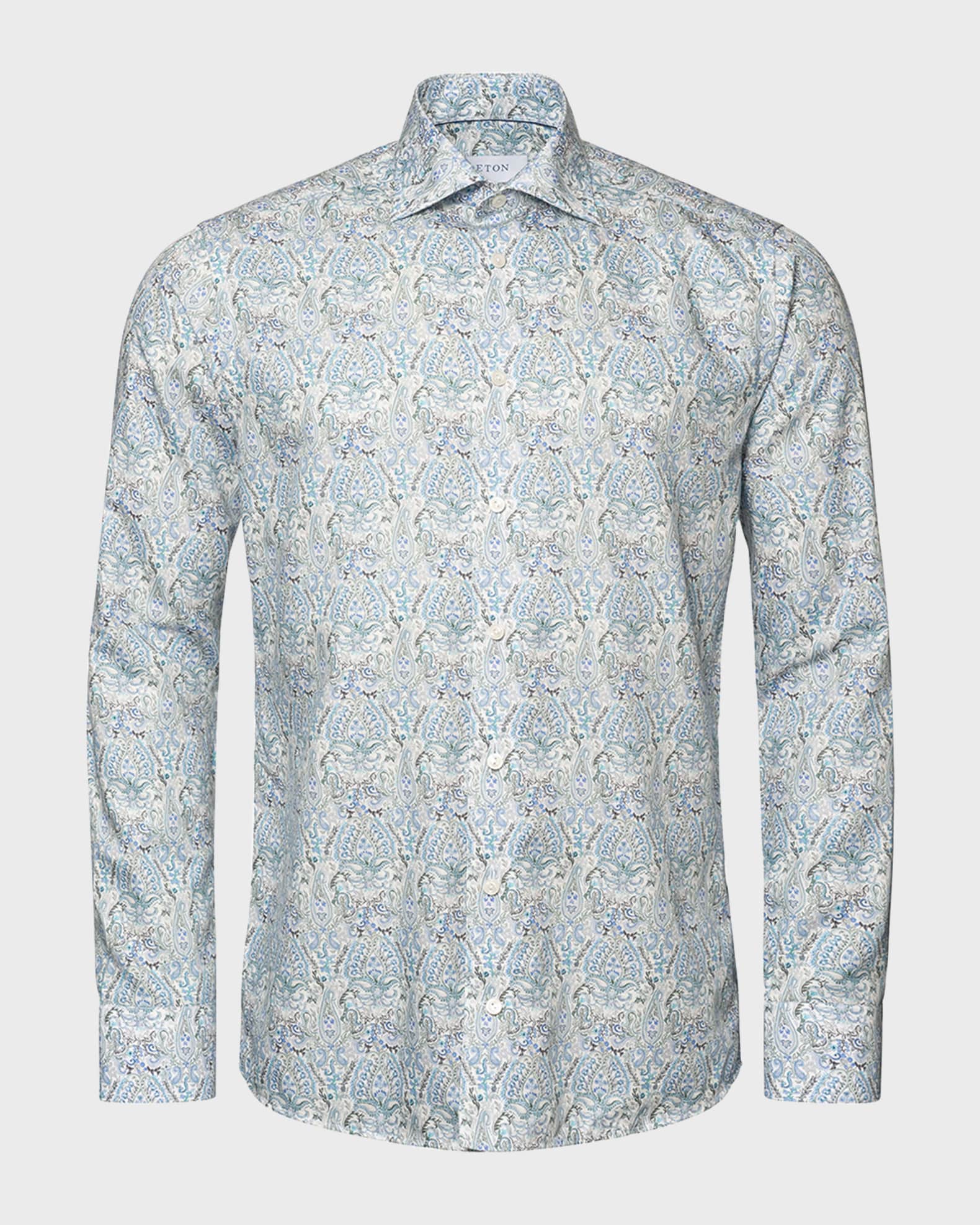 Eton Men's Paisley-Print Slim Fit Dress Shirt | Neiman Marcus