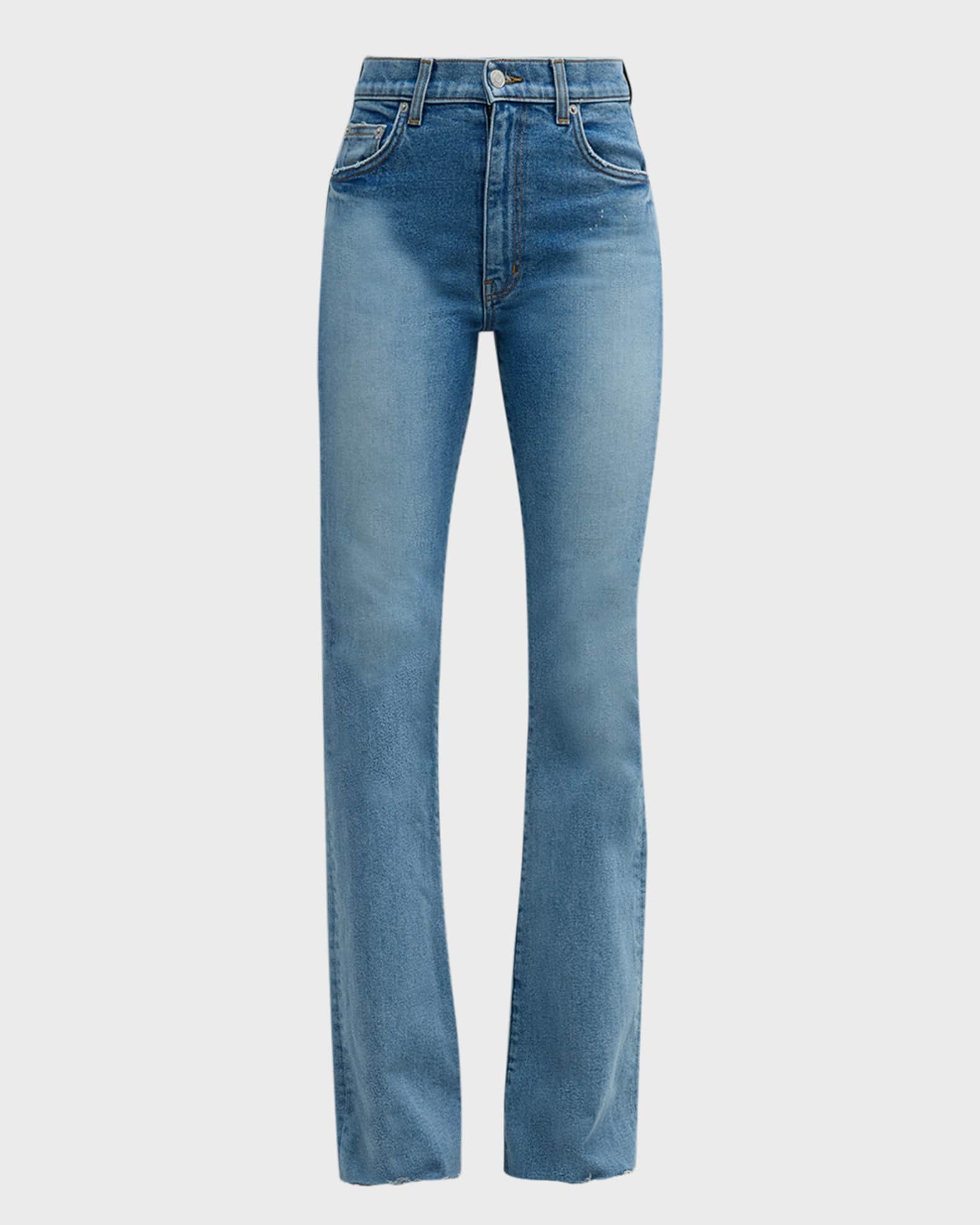 Salon 1884 Benglis Bootcut-Leg Denim Jeans