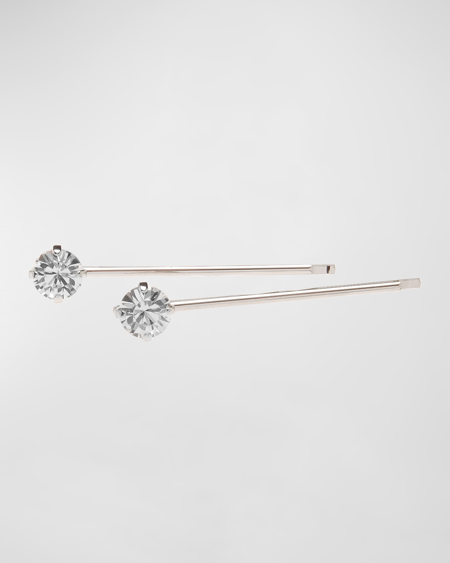 Little Gem Crystal Bobby Pin Pair  0