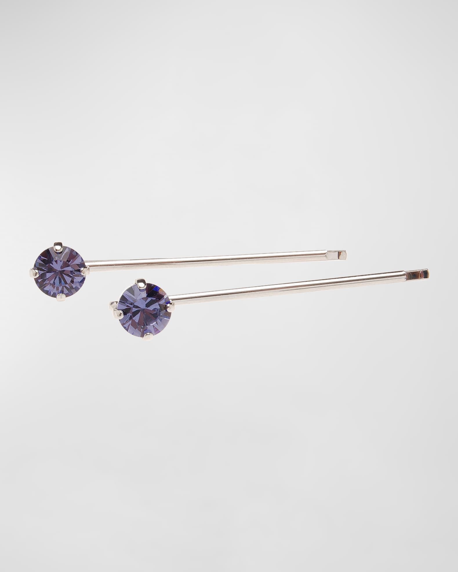 Little Gem Crystal Bobby Pin Pair  0