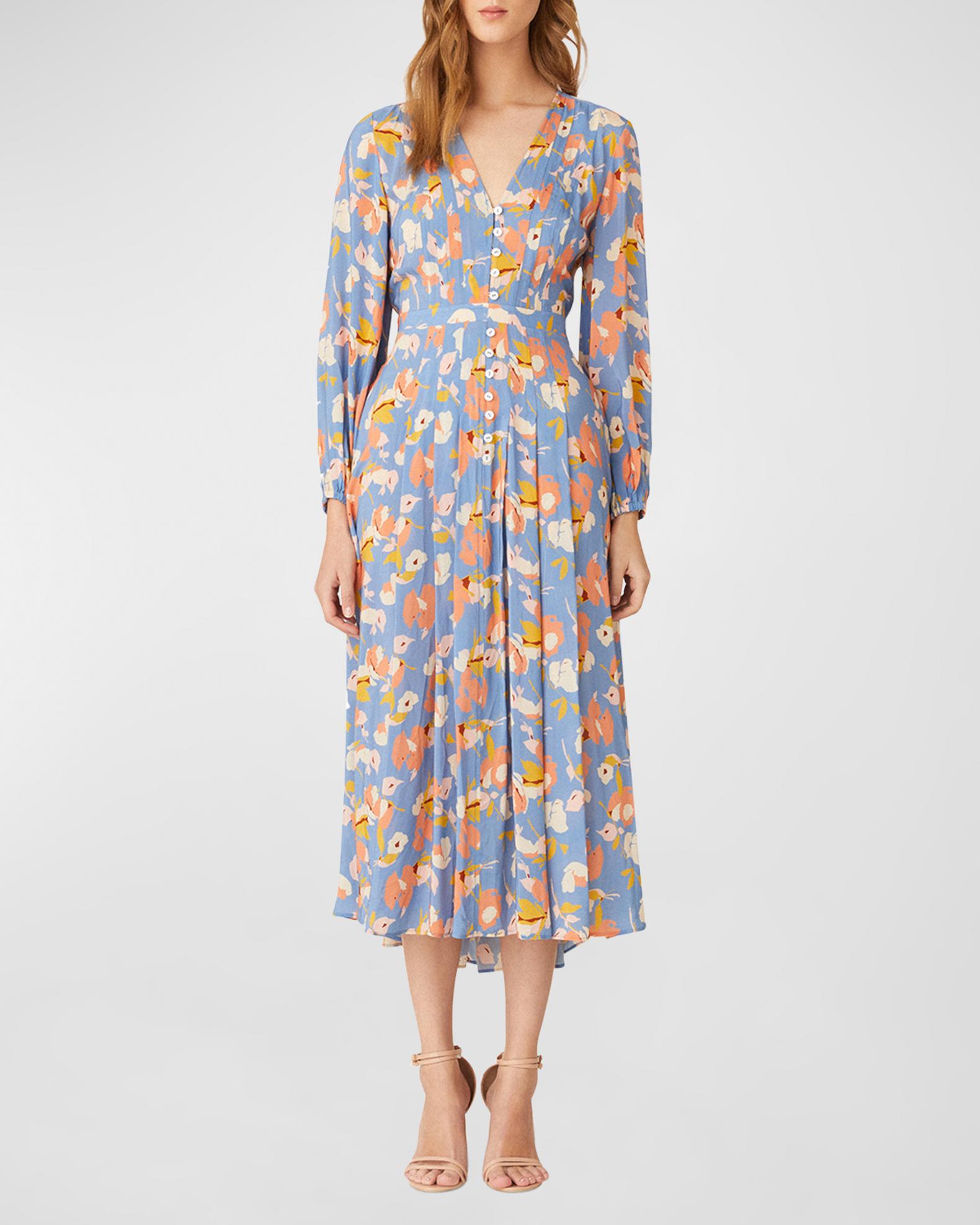 floral dress for women Summer Maxi - Floral Print / XL How Do You Recognize Size:SP nursing-winter-wear