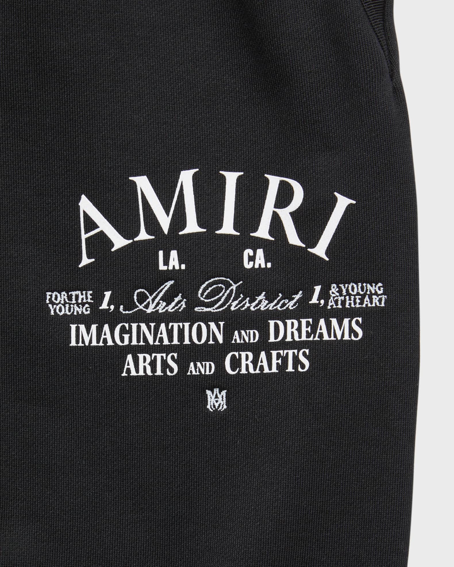 Amiri Kid's Arts District Logo-Print Sweat Pants, Size 4-12 | Neiman Marcus