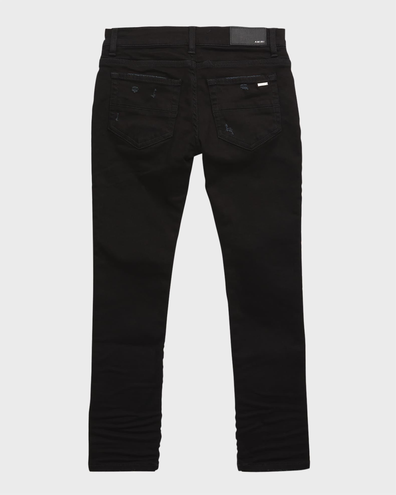 Amiri Kid's Stack Distressed Jeans, Size 4-12 | Neiman Marcus