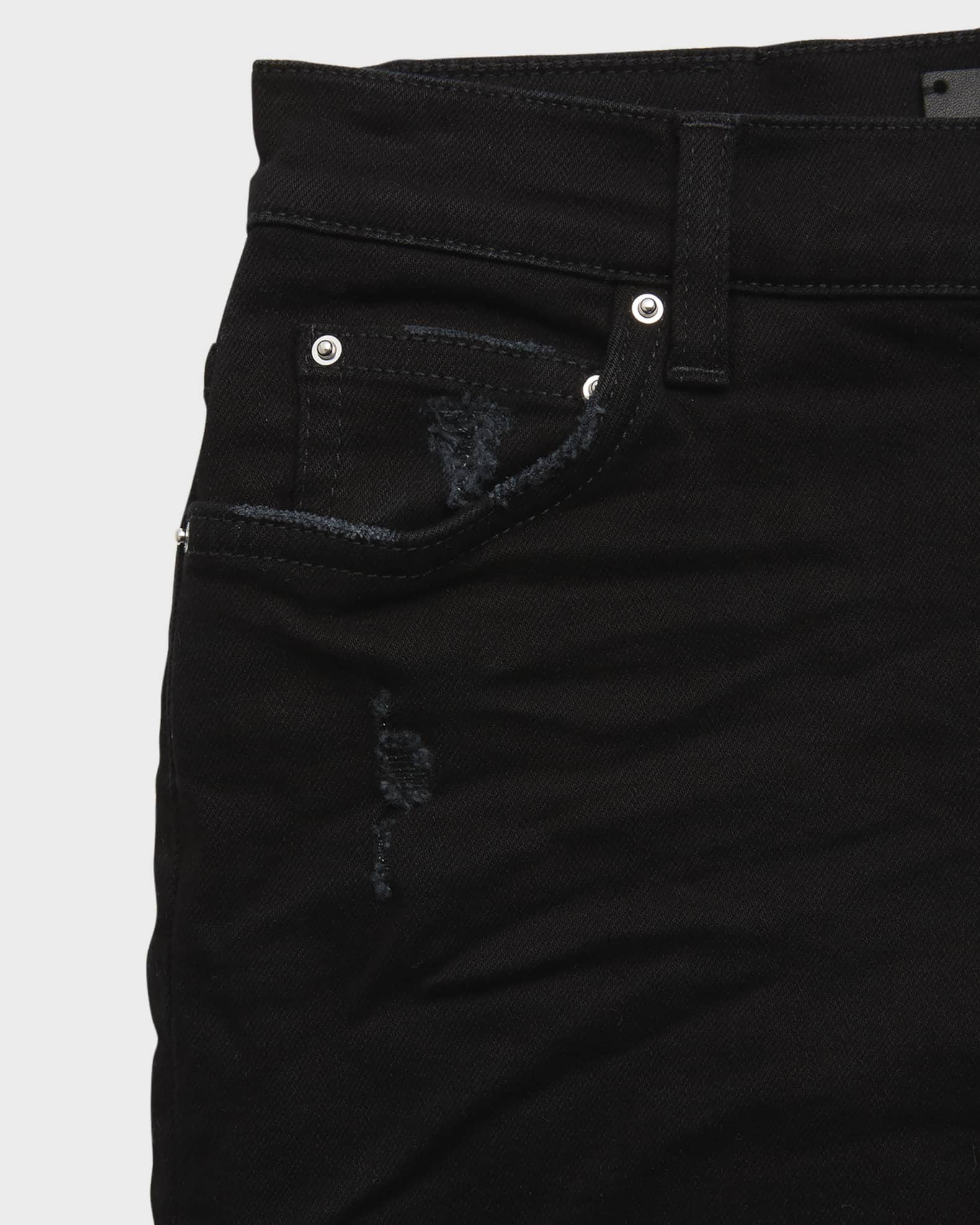 Amiri Kid's Stack Distressed Jeans, Size 4-12 | Neiman Marcus