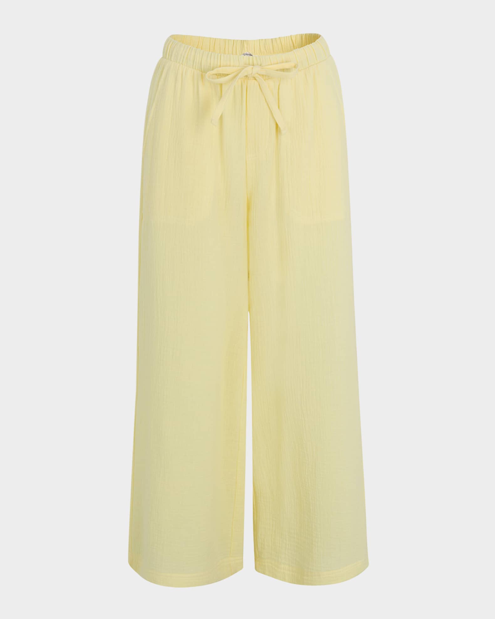 Kit Cotton Gauze Ankle Palazzo Pants 0