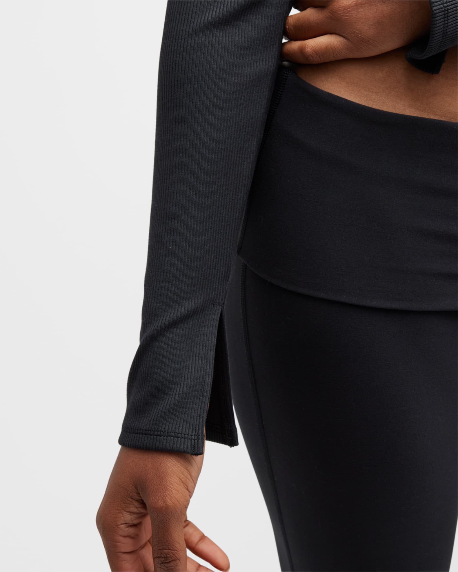 Alo Wellness Rib Mock Neck Long Sleeve main image 0