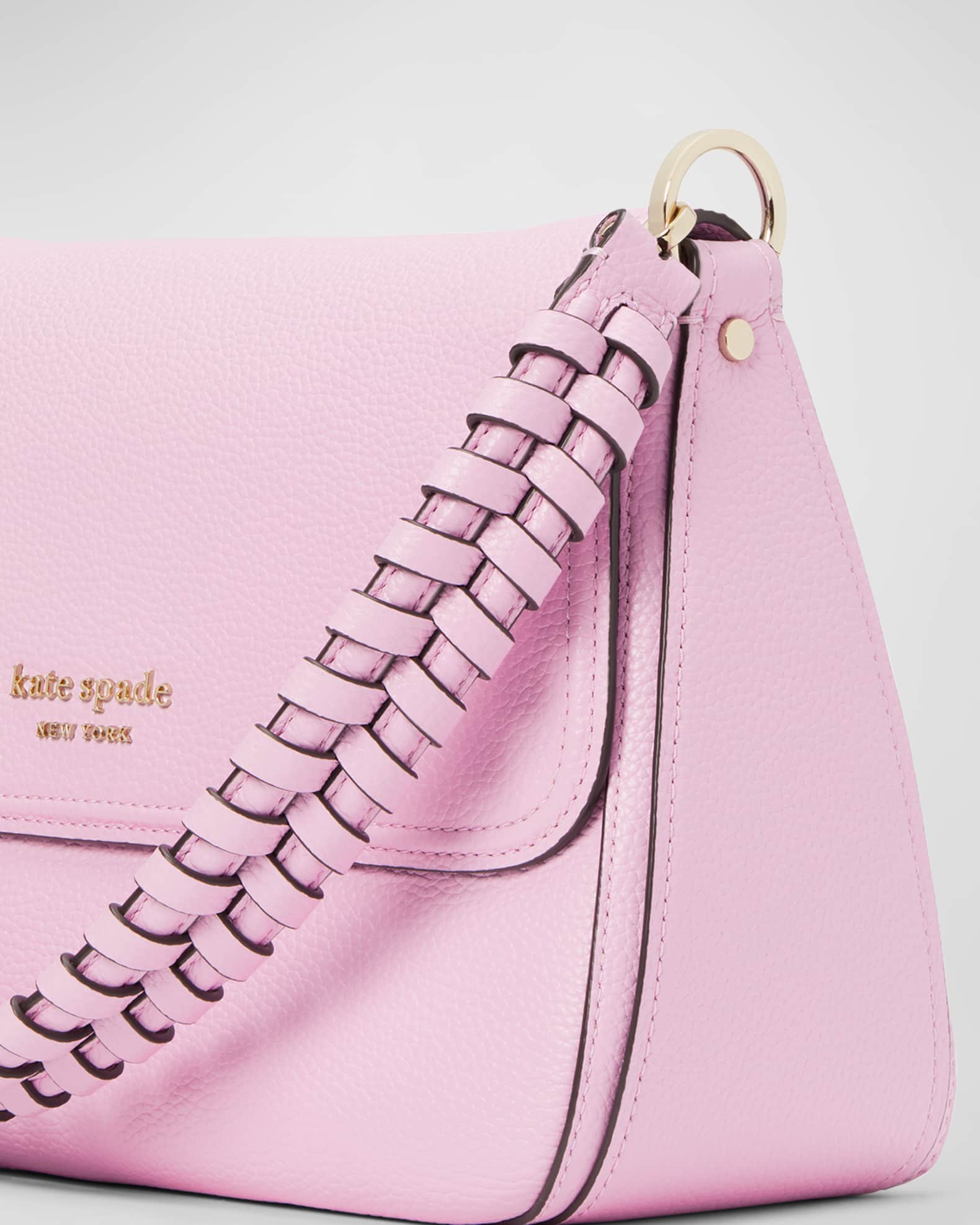 kate spade new york hudson medium convertible pebbled leather shoulder