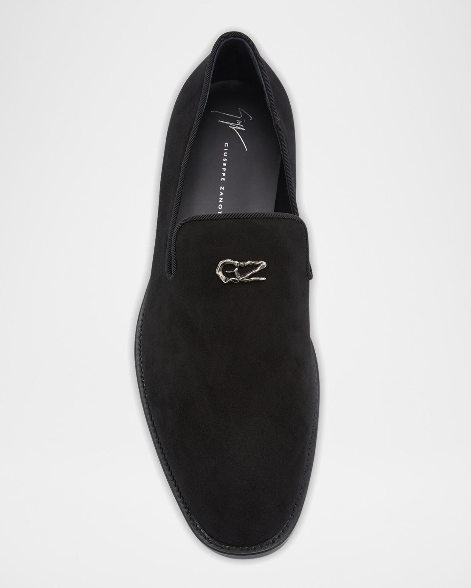 Giuseppe Zanotti Sorrento Black Suede Men\'s Loafers IT 43 US 10 Giuseppe Zanotti Loafers for Men | Online Sale up to 79% off  main image 3