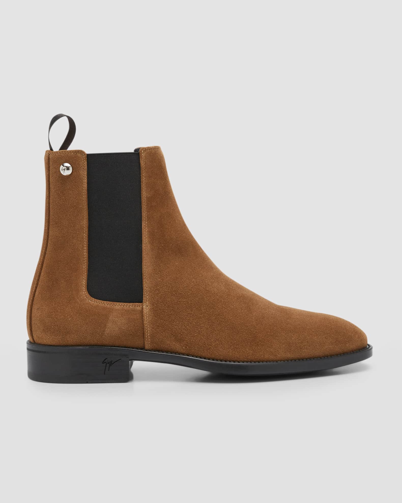 Giuseppe Zanotti Men s Sorrento 15 Suede Chelsea Boots Neiman Marcus