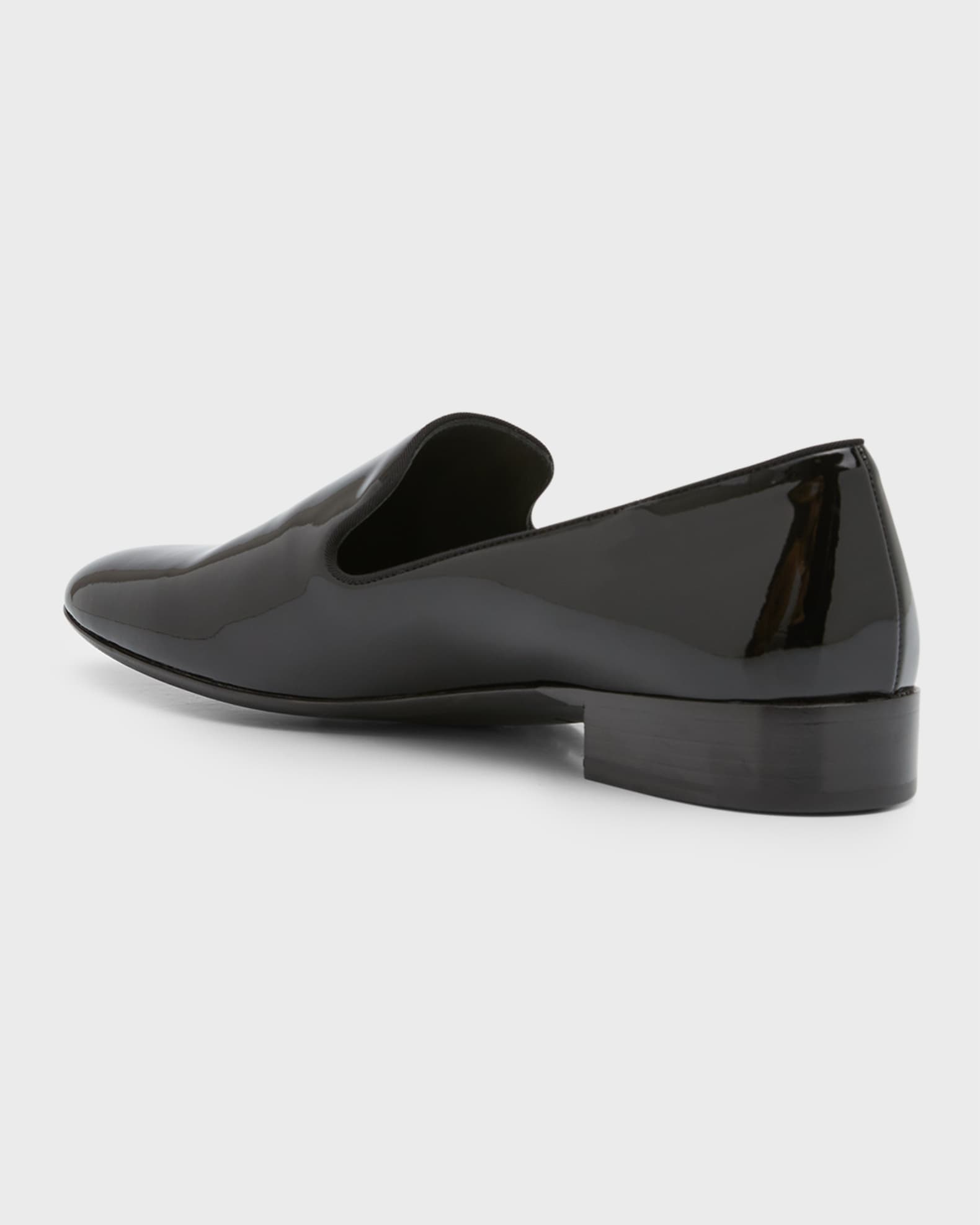 Giuseppe Zanotti Blue Leather Loafers