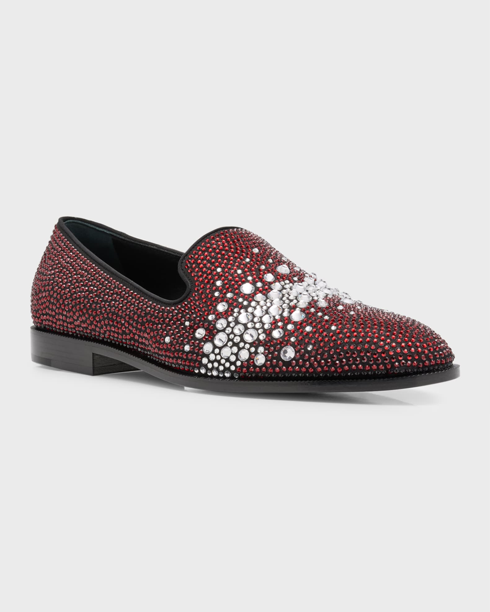 Amazon.com: Giuseppe Zanotti, Jhago Fabric Loafers, 6, Black