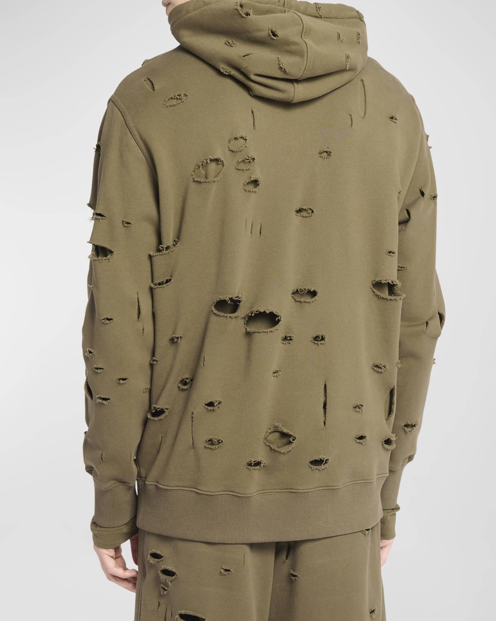 Givenchy hoodie destroyed on sale
