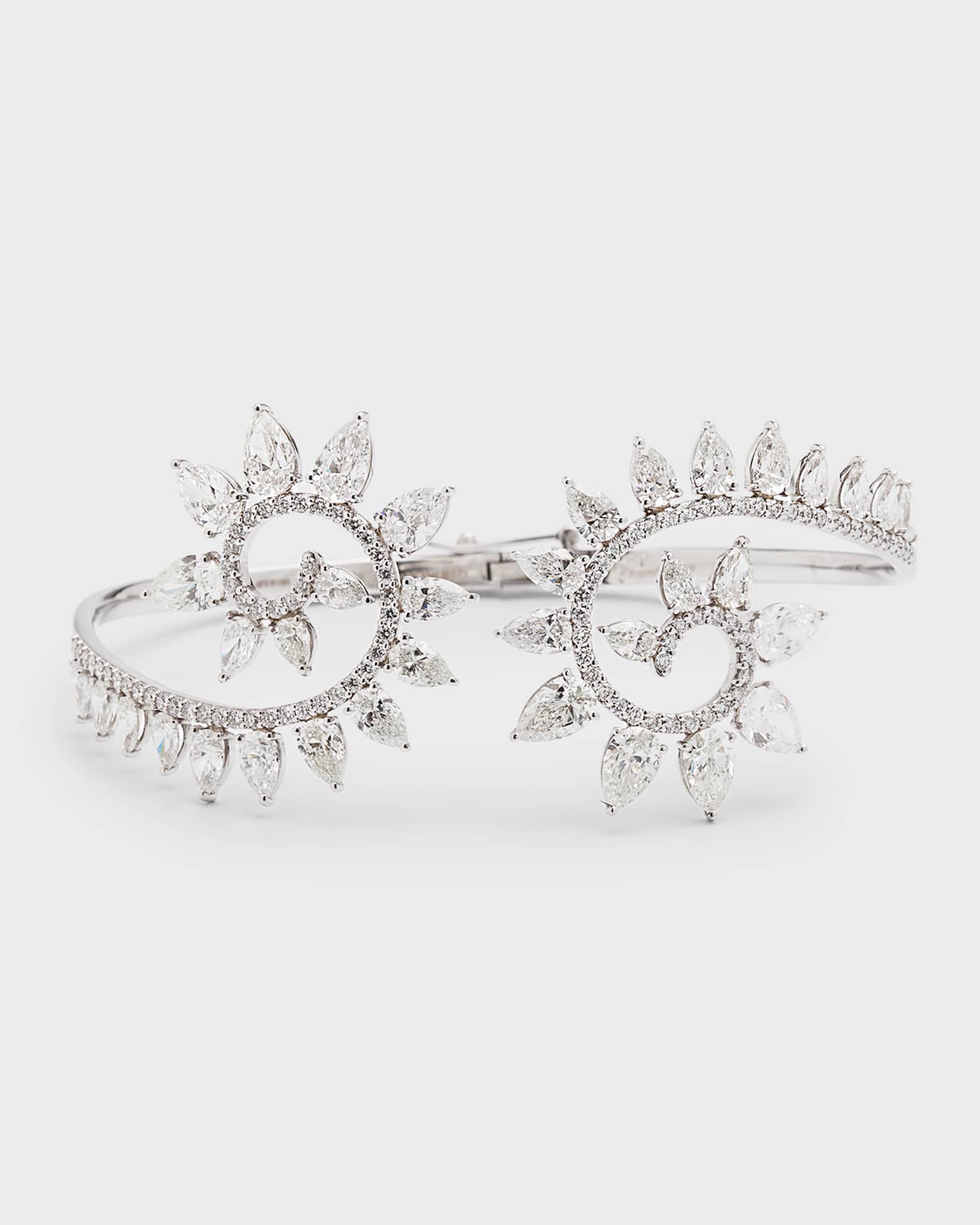 18K White Gold Genesis Bracelet with Diamonds 0