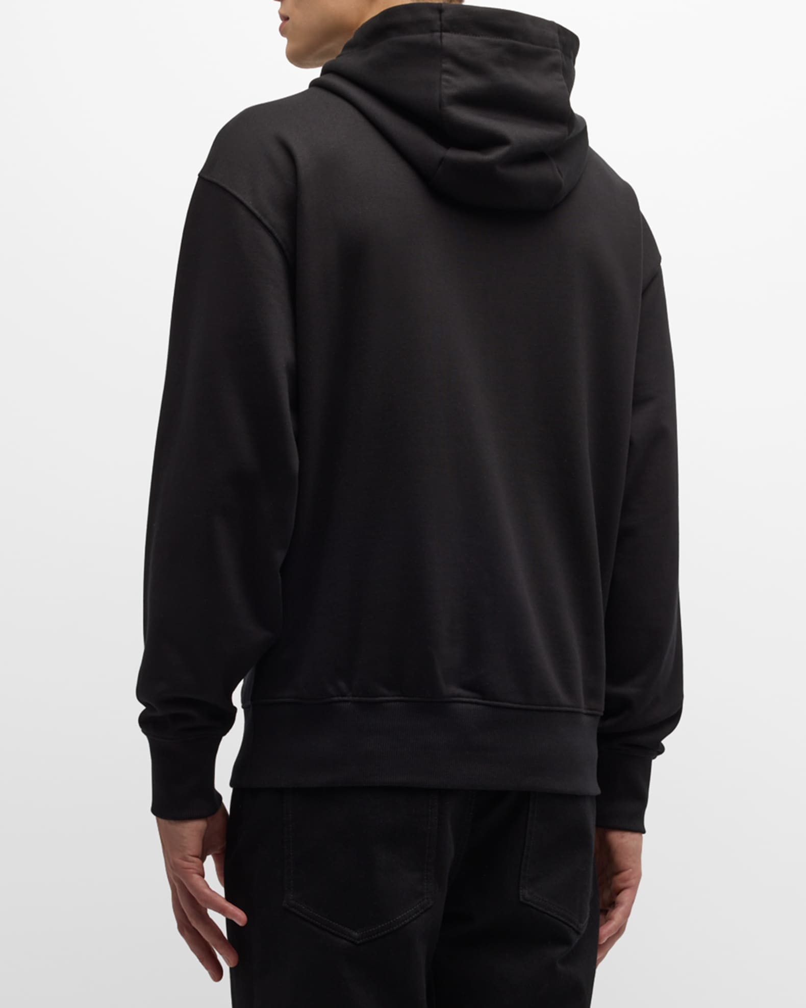 BOSS Men's Tonal Logo Terry Hoodie | Neiman Marcus