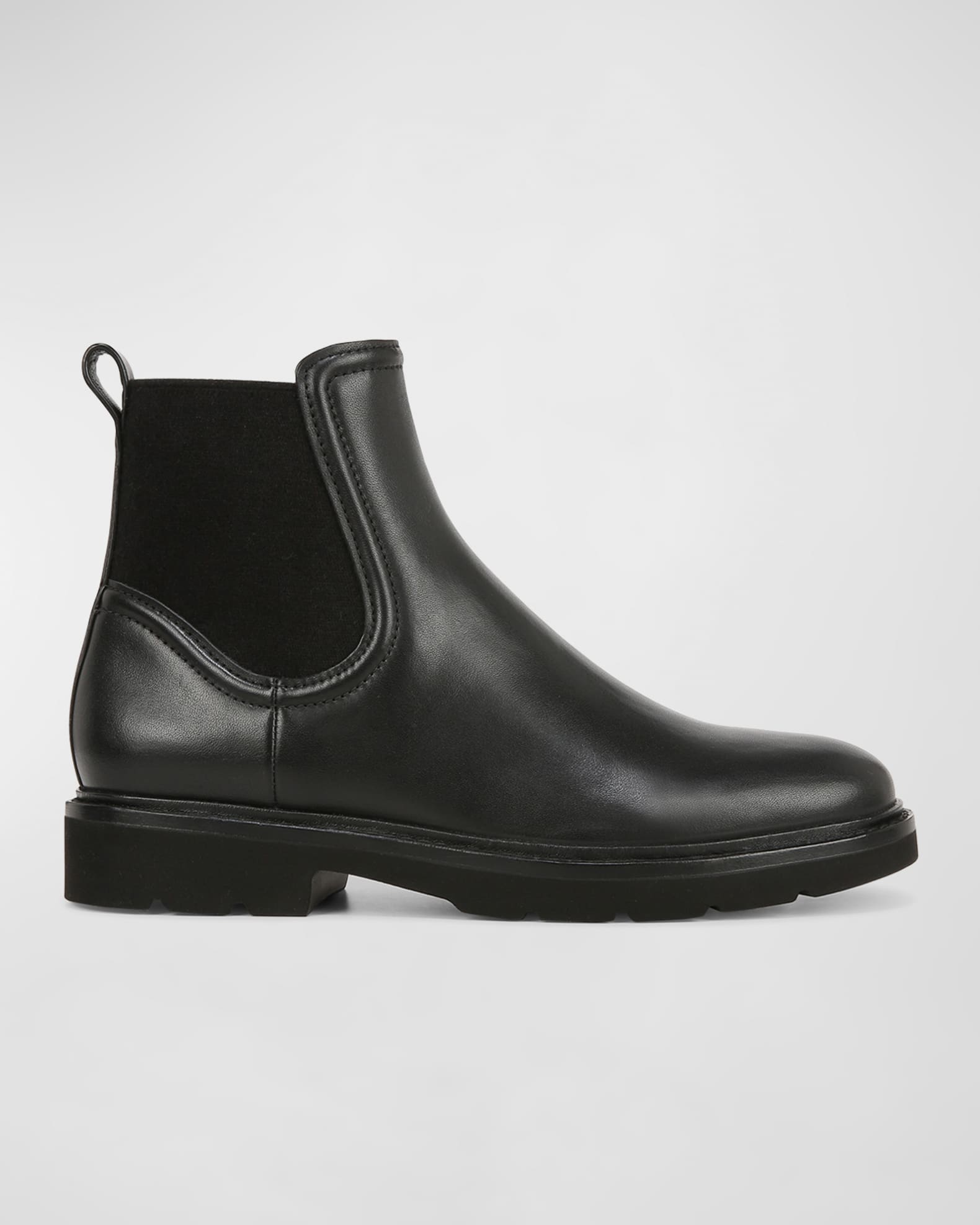 Louis Vuitton Black Patent Leather Chelsea Ankle Boots Size 37