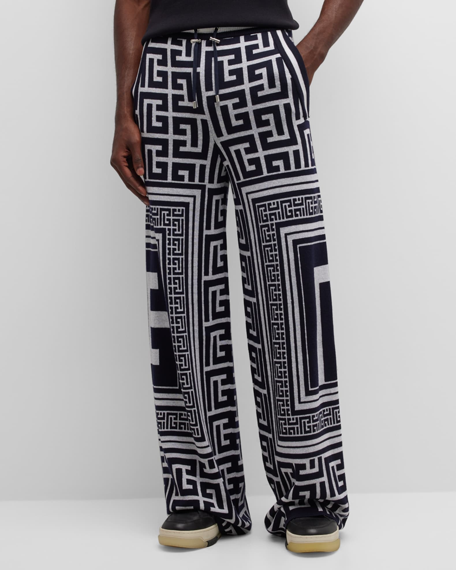 Louis Vuitton x Supreme Jacquard Silk Pajama Pants | Size 40, Apparel