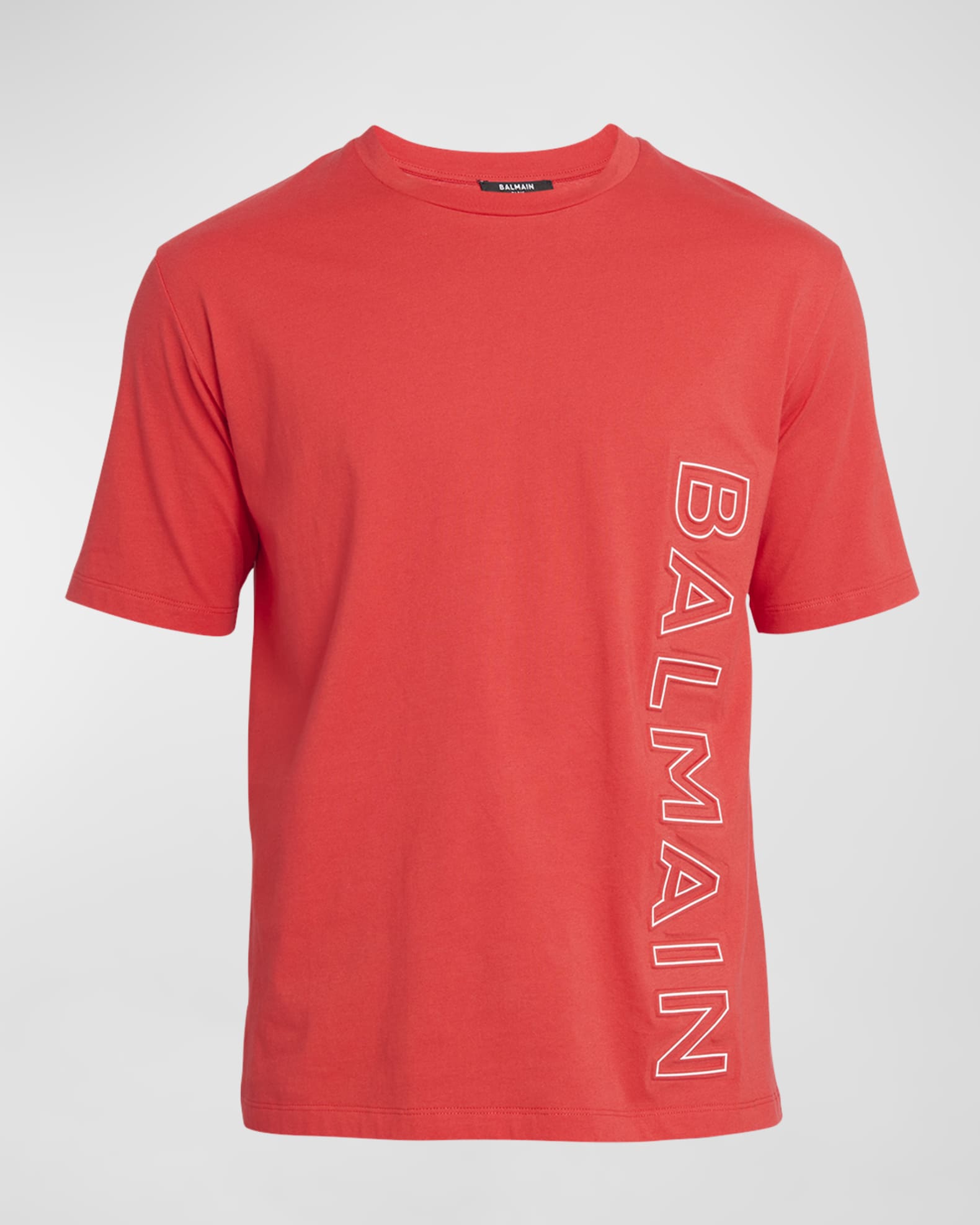 Balmain Men's Embossed Reflect T-Shirt | Neiman Marcus