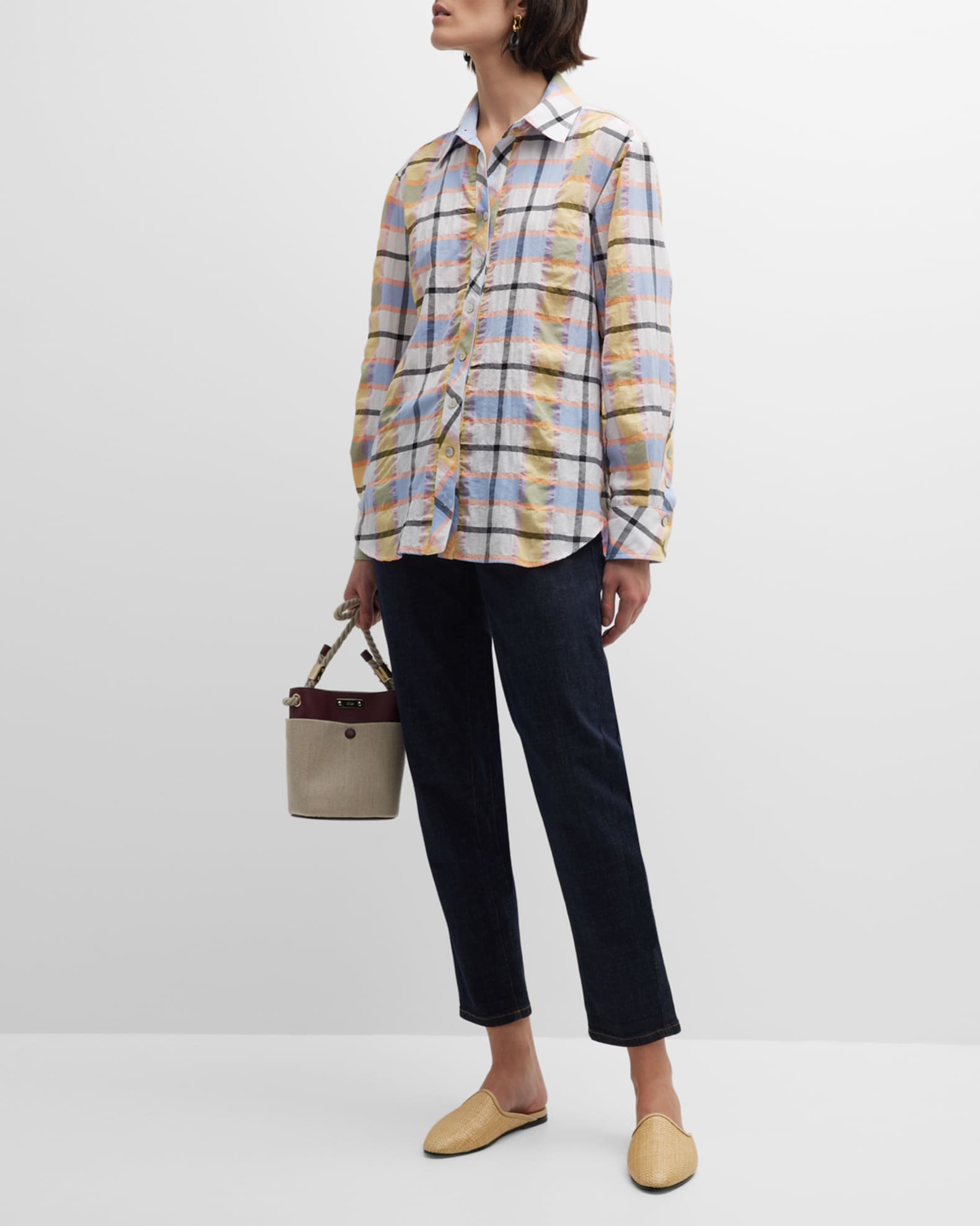 Finley Casey Plaid Button-Down Shirt | Neiman Marcus
