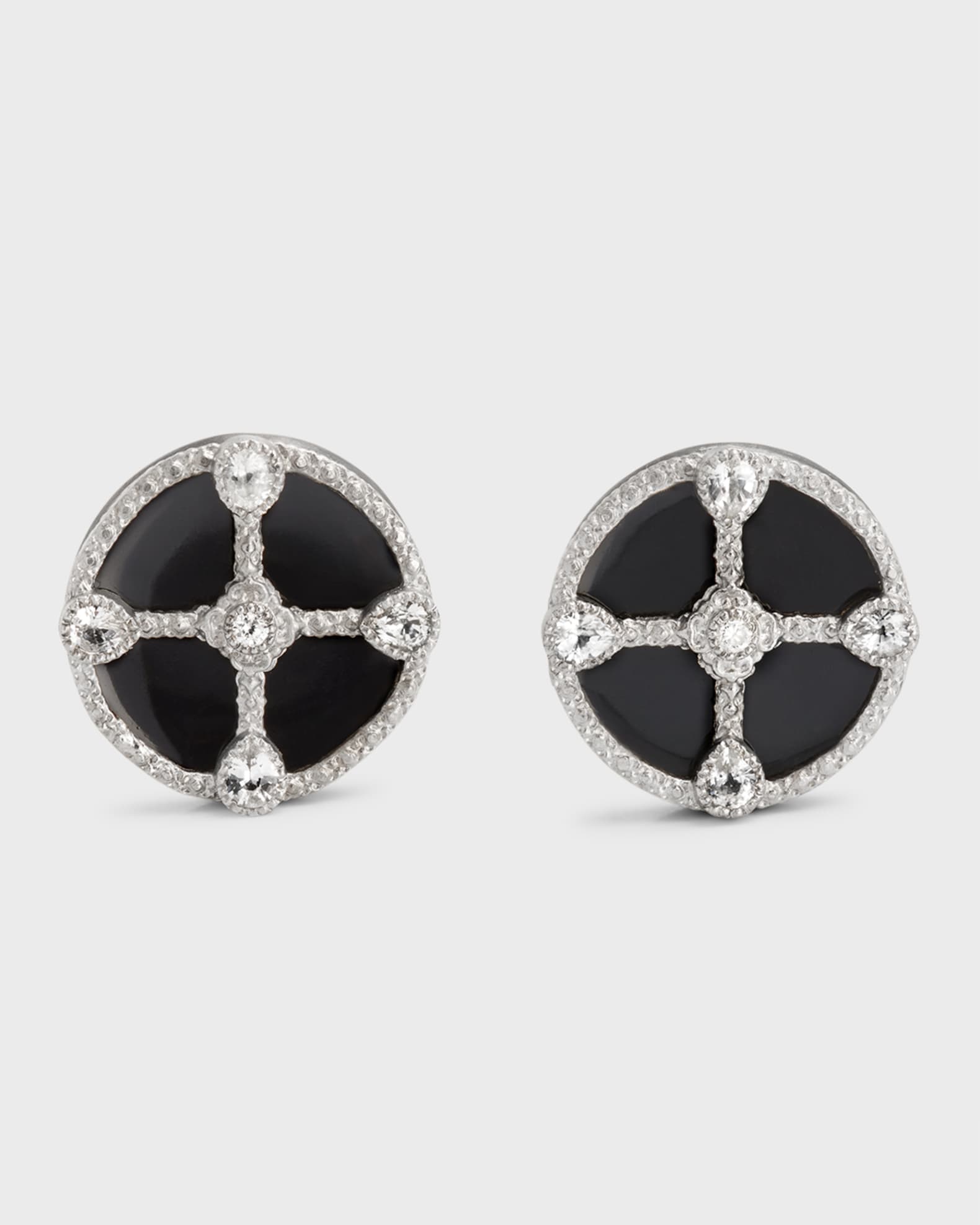Men's Sterling Silver Enamel Cufflinks 0
